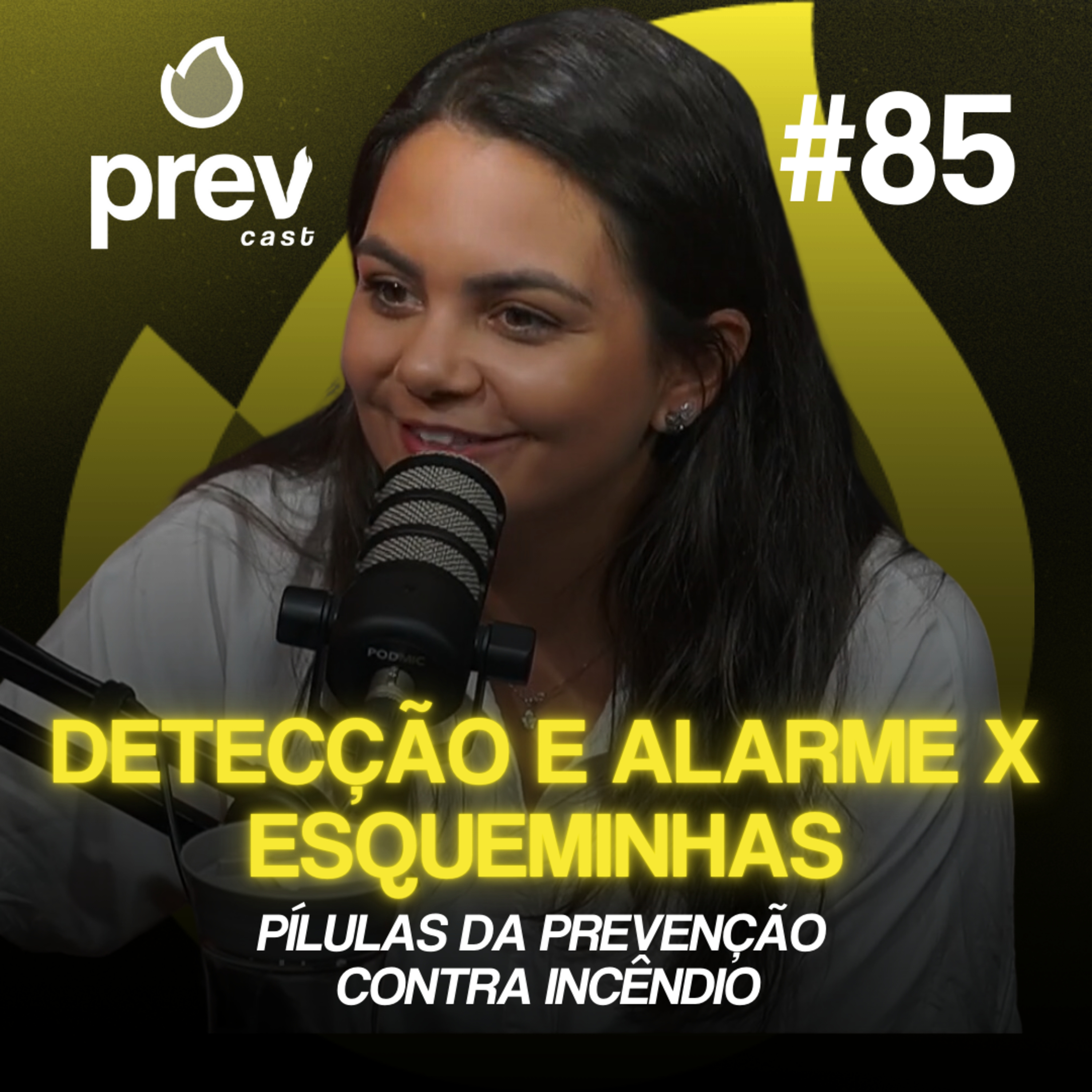 DETECÇÃO E ALARME X ESQUEMINHAS - PÍLULAS DA PREVENÇÃO CONTRA INCÊNDIO #85  episode artwork