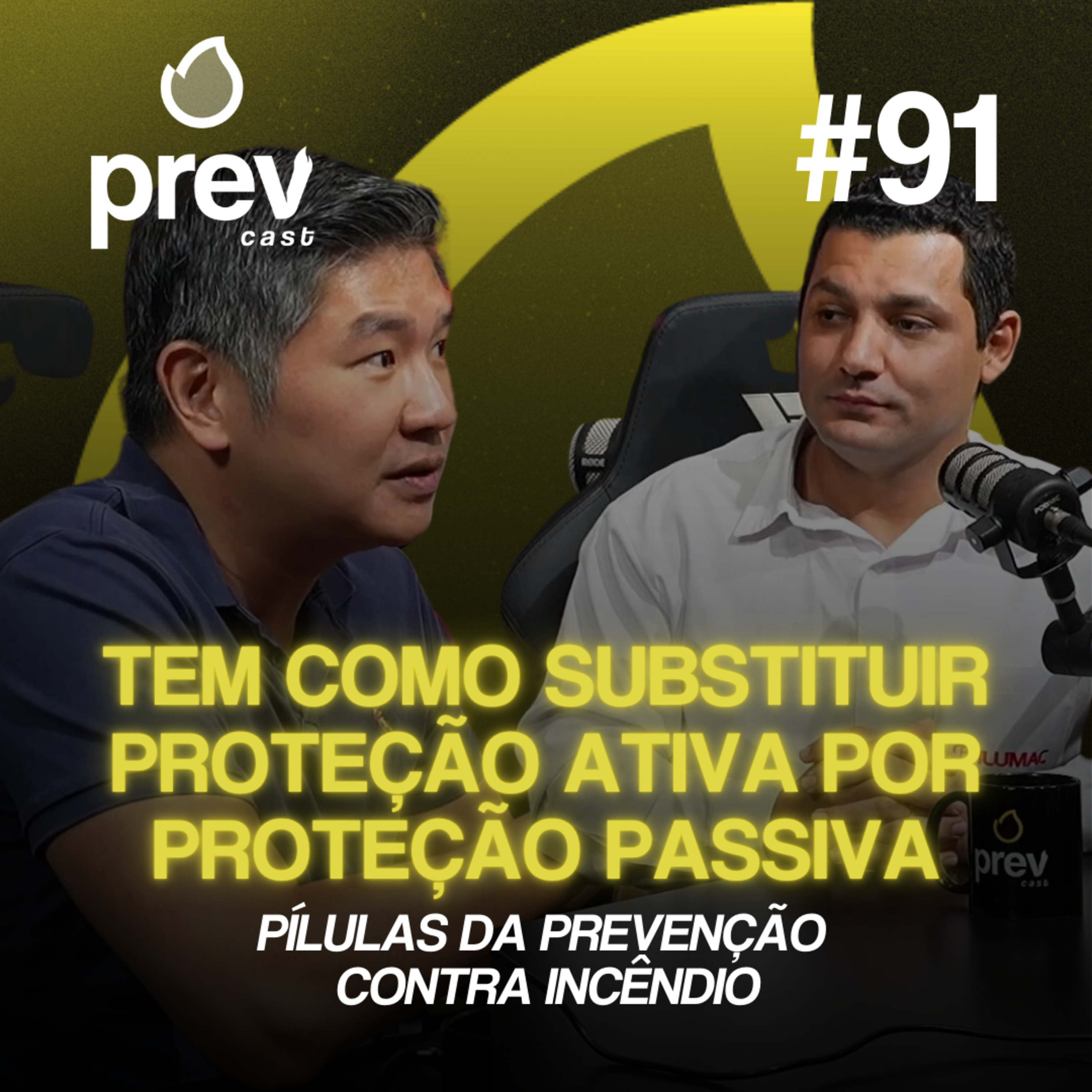COMO SUBSTITUIR PROTEÇÃO ATIVA POR PASSIVA? - PÍLULAS DA PREVENÇÃO CONTRA INCÊNDIO #91 