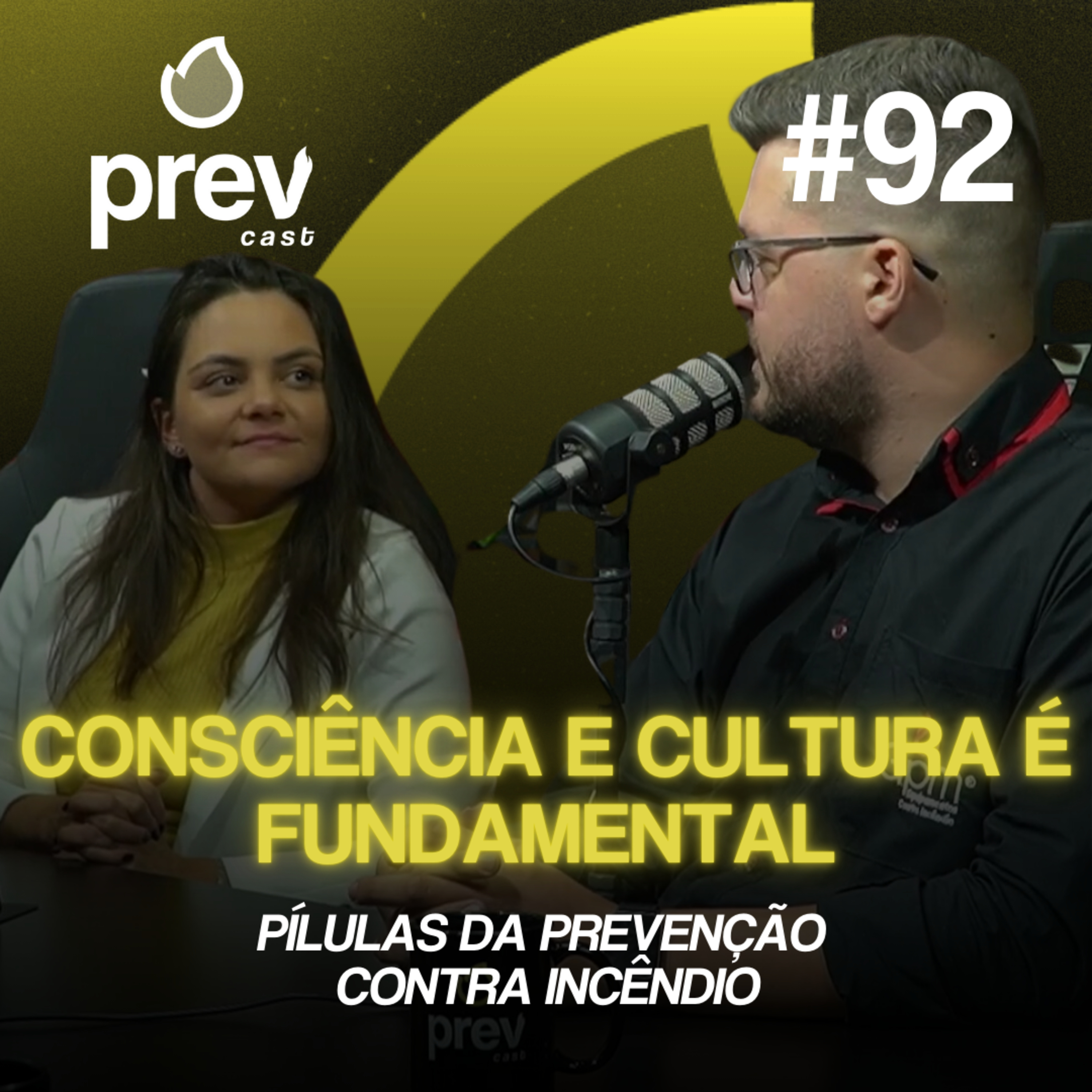CONCIÊNCIA E CULTURA É FUNDAMENTAL - PÍLULAS DA PREVENÇÃO CONTRA INCÊNDIO #92 episode artwork