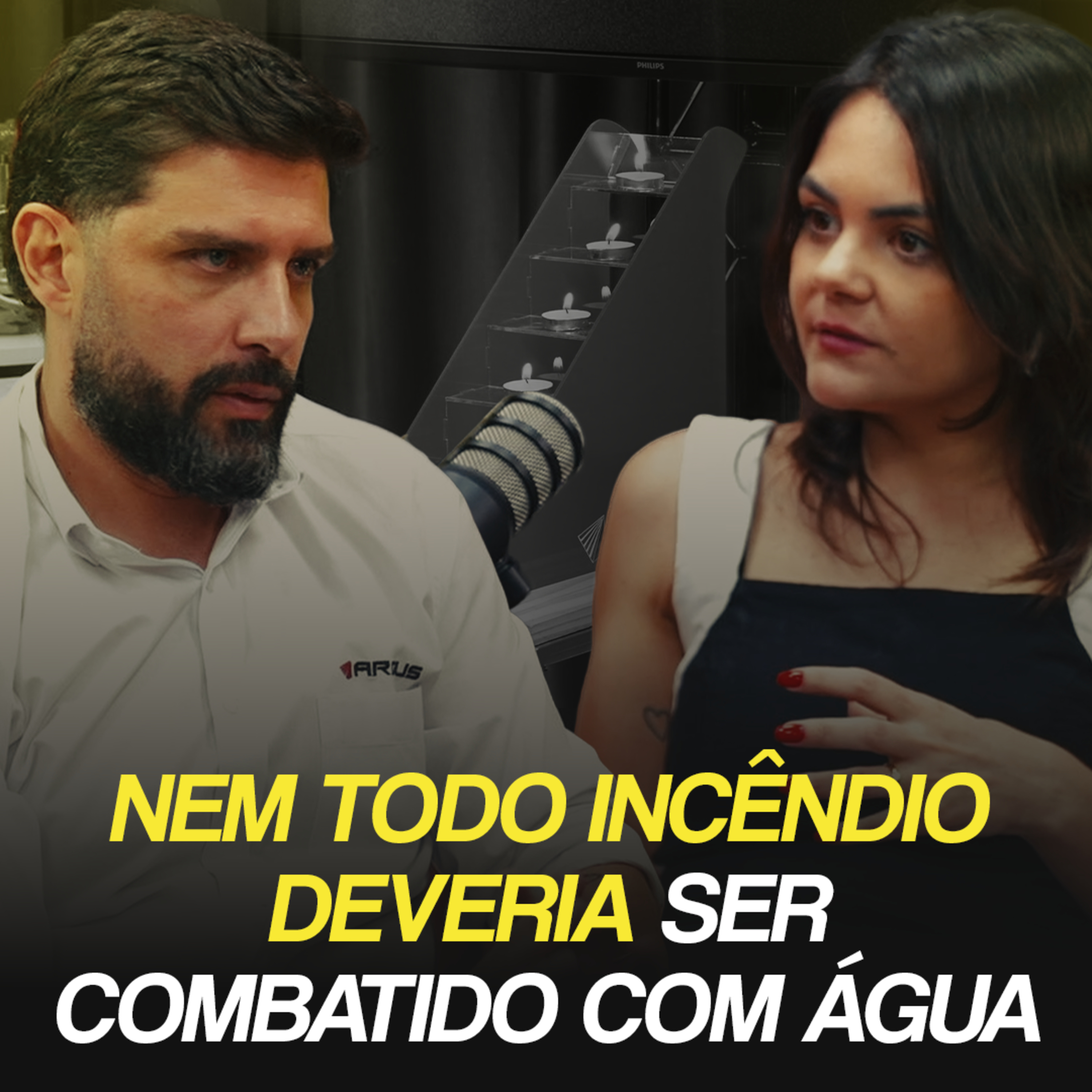 PREVCAST 333. QUANDO A ÁGUA NÃO É A MELHOR SOLUÇÃO CONTRA INCÊNDIO? [RAFAEL FERRAZ | ARGUS] episode artwork