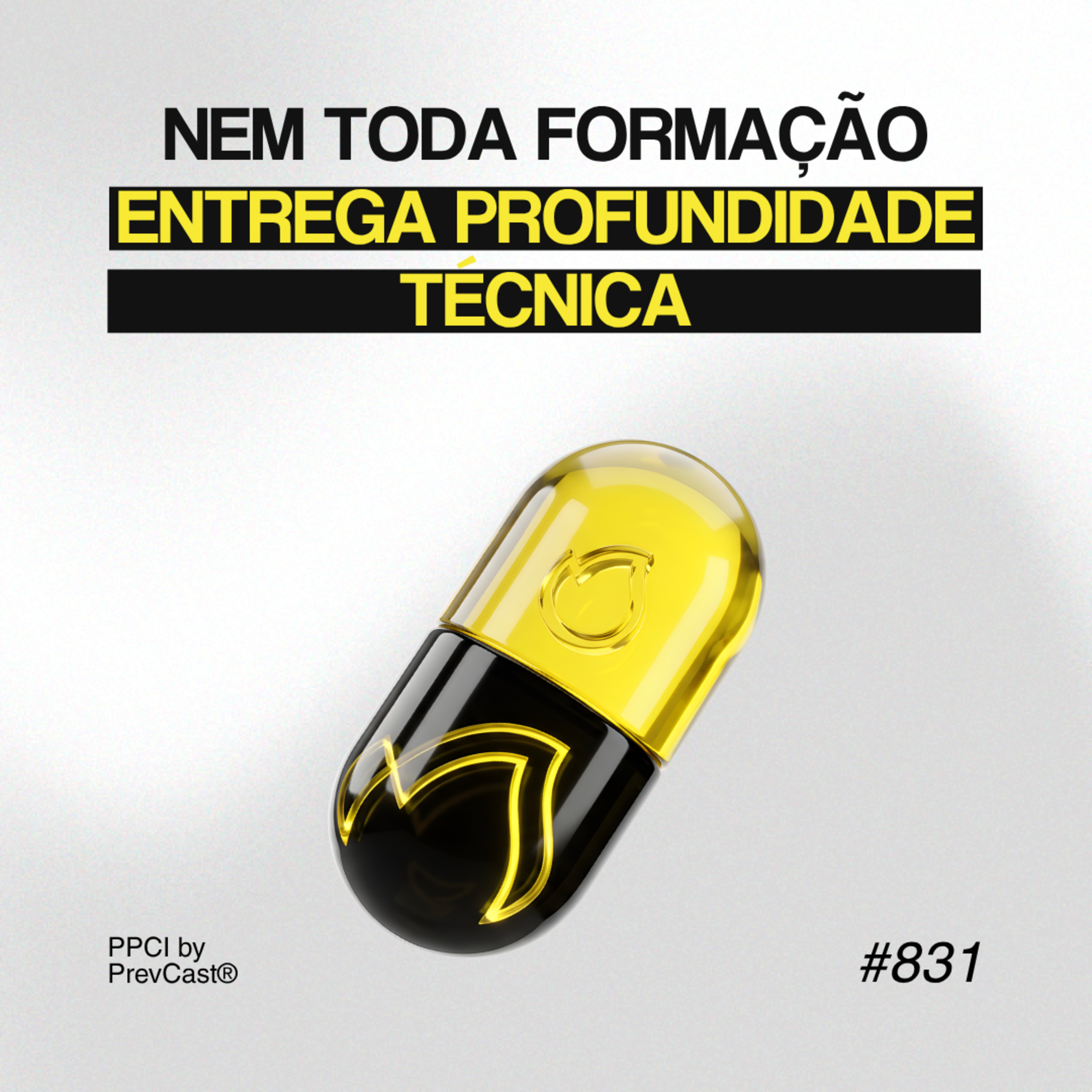 VOCÊ ESCOLHE UMA ESPECIALIZAÇÃO PELO CERTIFICADO OU PELO CONHECIMENTO? | PÍLULAS DA PREVENÇÃO CONTRA INCÊNDIO #831 episode artwork