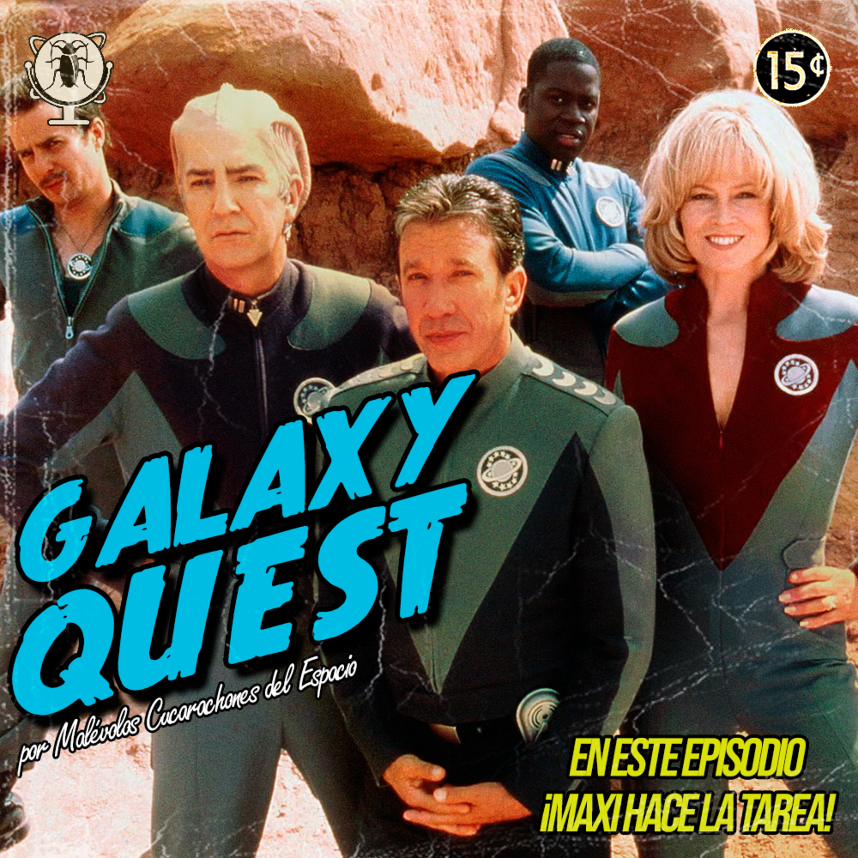 Portada de Malévolos Cucarachones del Espacio