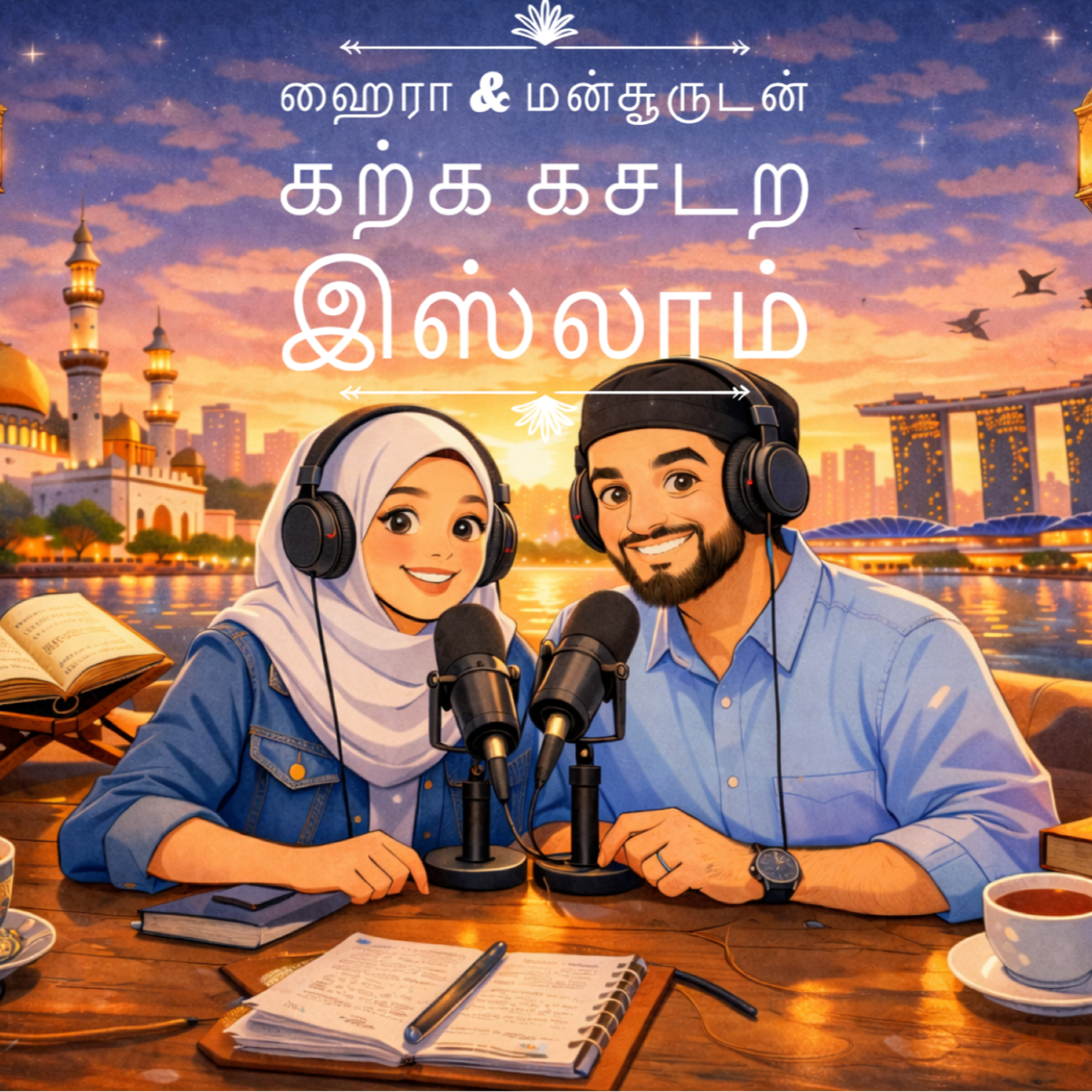 பேனா, லவ்ஹுல் மஹ்ஃபூழ் மற்றும் ஜிப்ரீல் (அலை) | கற்க கசடற இஸ்லாம் Ep 17 episode artwork