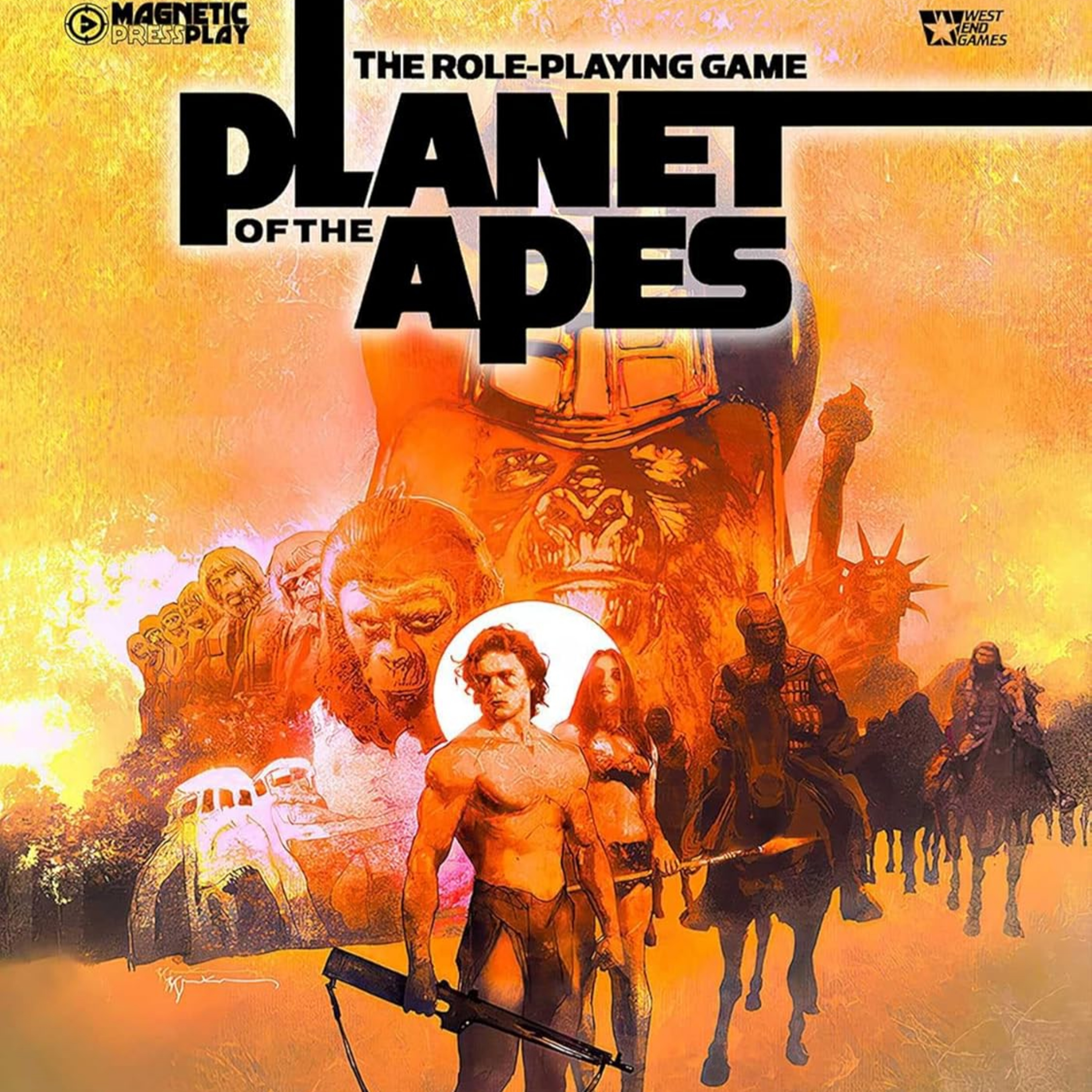 Inside the Forbidden Zone: Andrew E.C. Gaska on the Planet of the Apes #rpg episode artwork