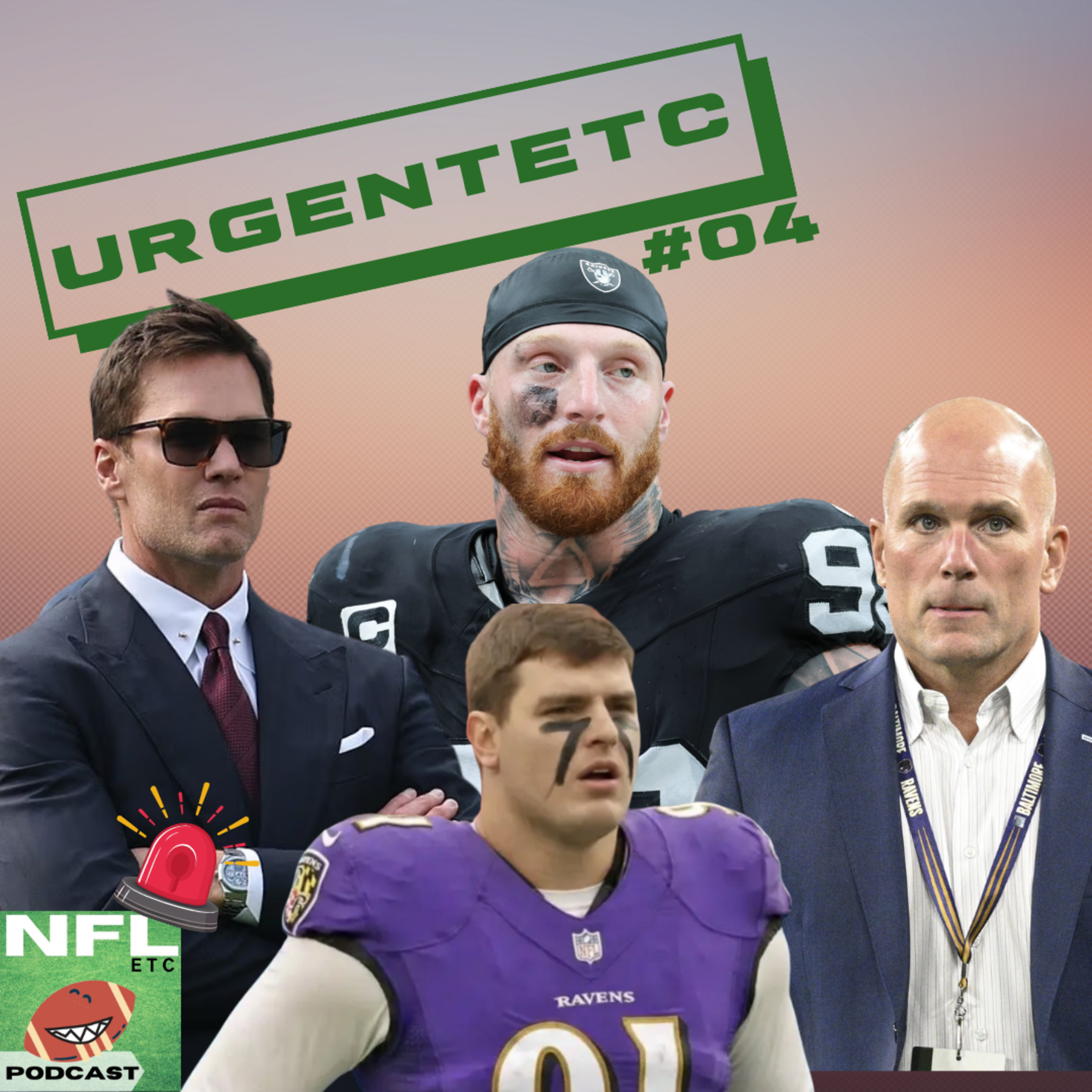 NFL URGENTETC 04 - Ravens desiste de Crosby e contrata Hendrickson! Recap free agency 2026 episode artwork