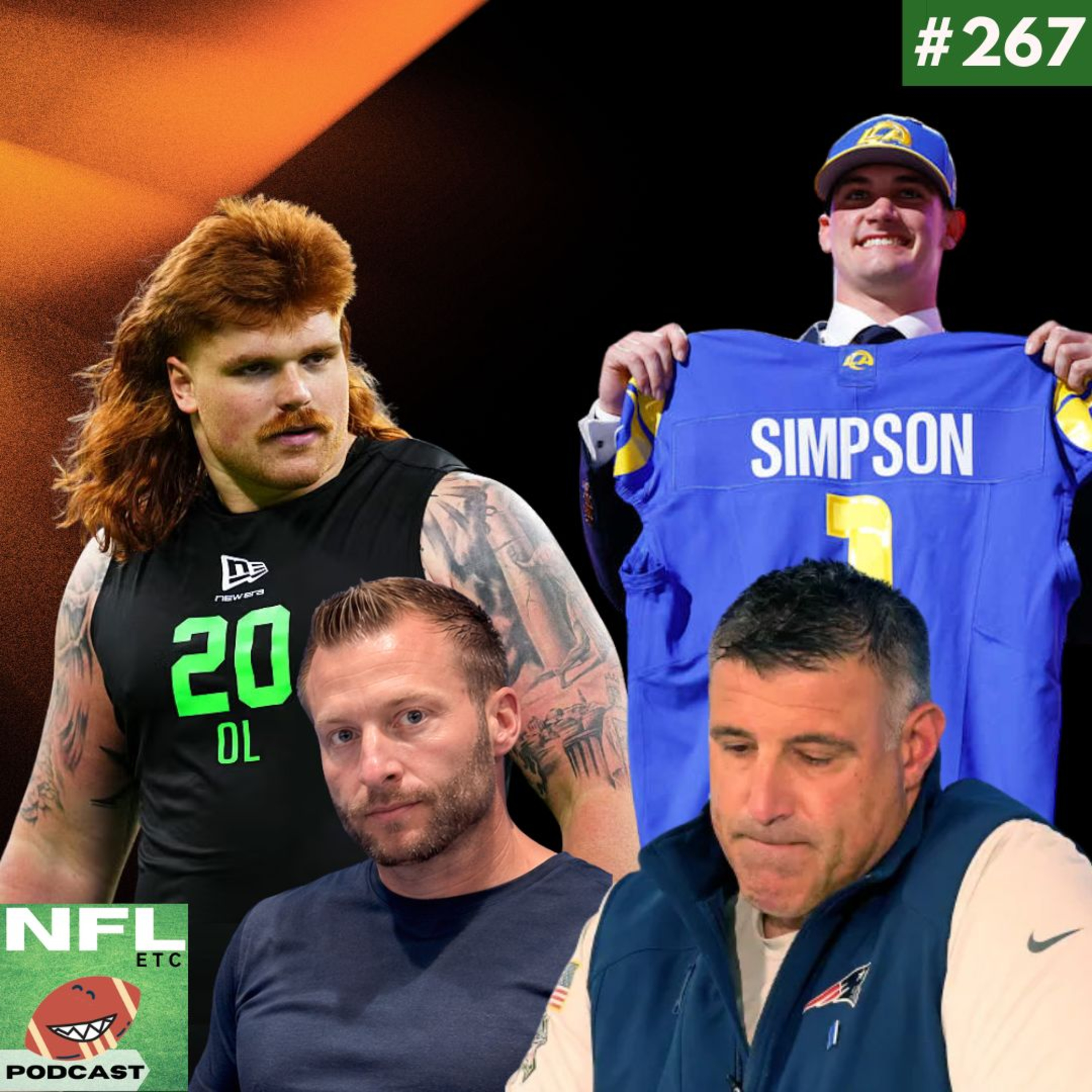 NFL Etc 267 - Recap Draft 2026 e novos capítulos da novela Vrabel & Russini episode artwork
