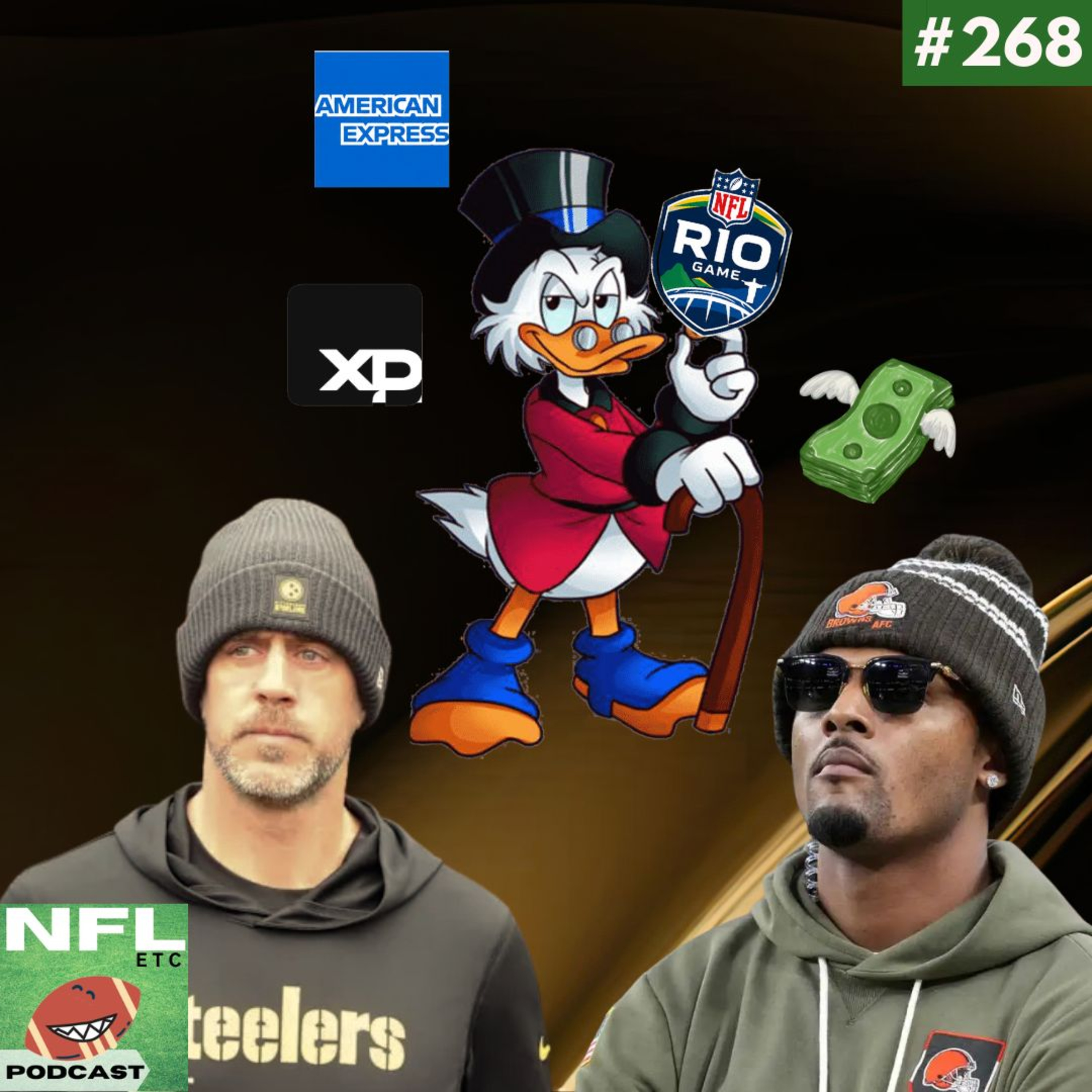 NFL Etc 268 - Ingressos disputados para o Rio Game, Aaron Rodgers pressionado e Deshaun Watson de volta episode artwork