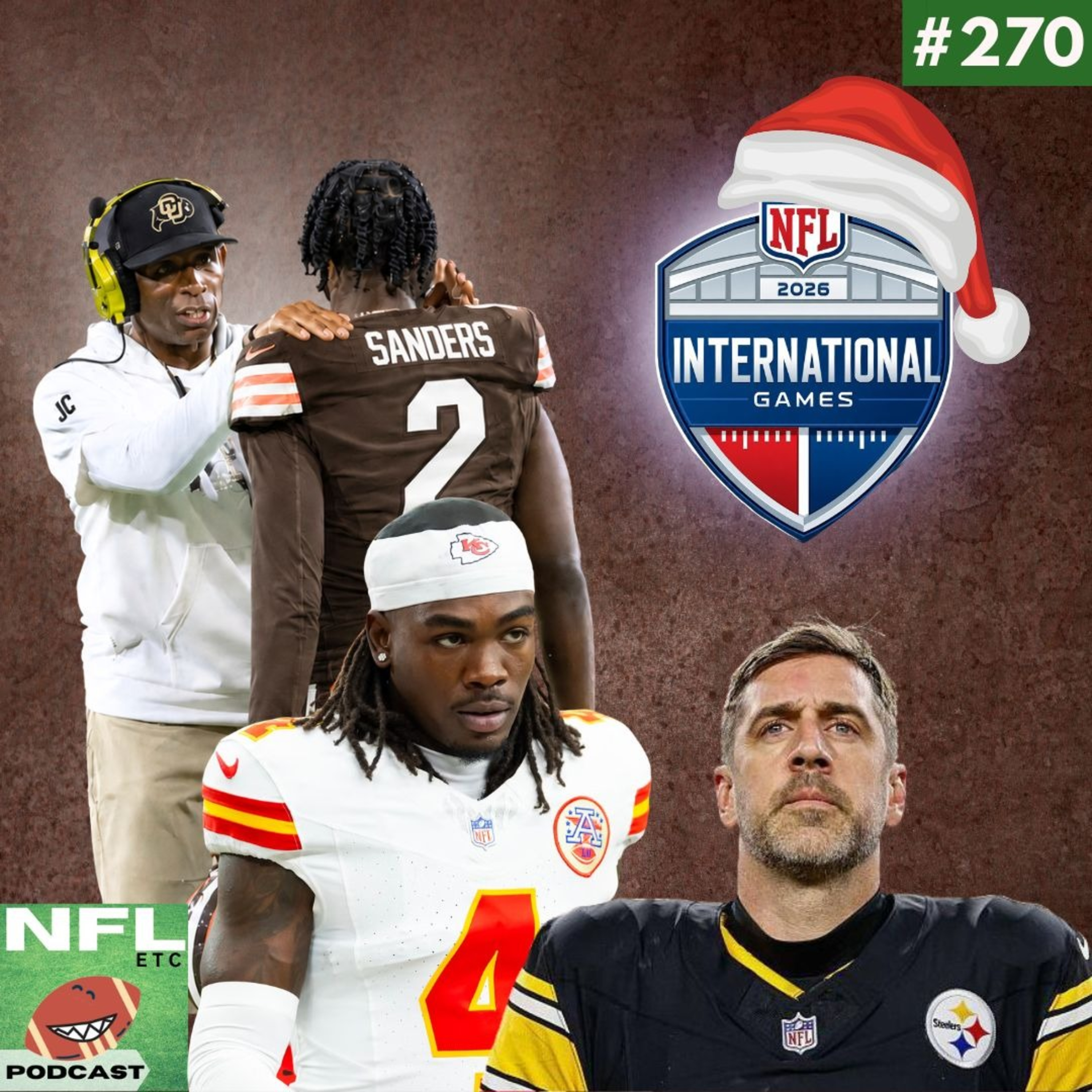 NFL Etc 270 - Tabela divulgada, Aaron Rodgers decidido e Shedeur filhinho do papai episode artwork