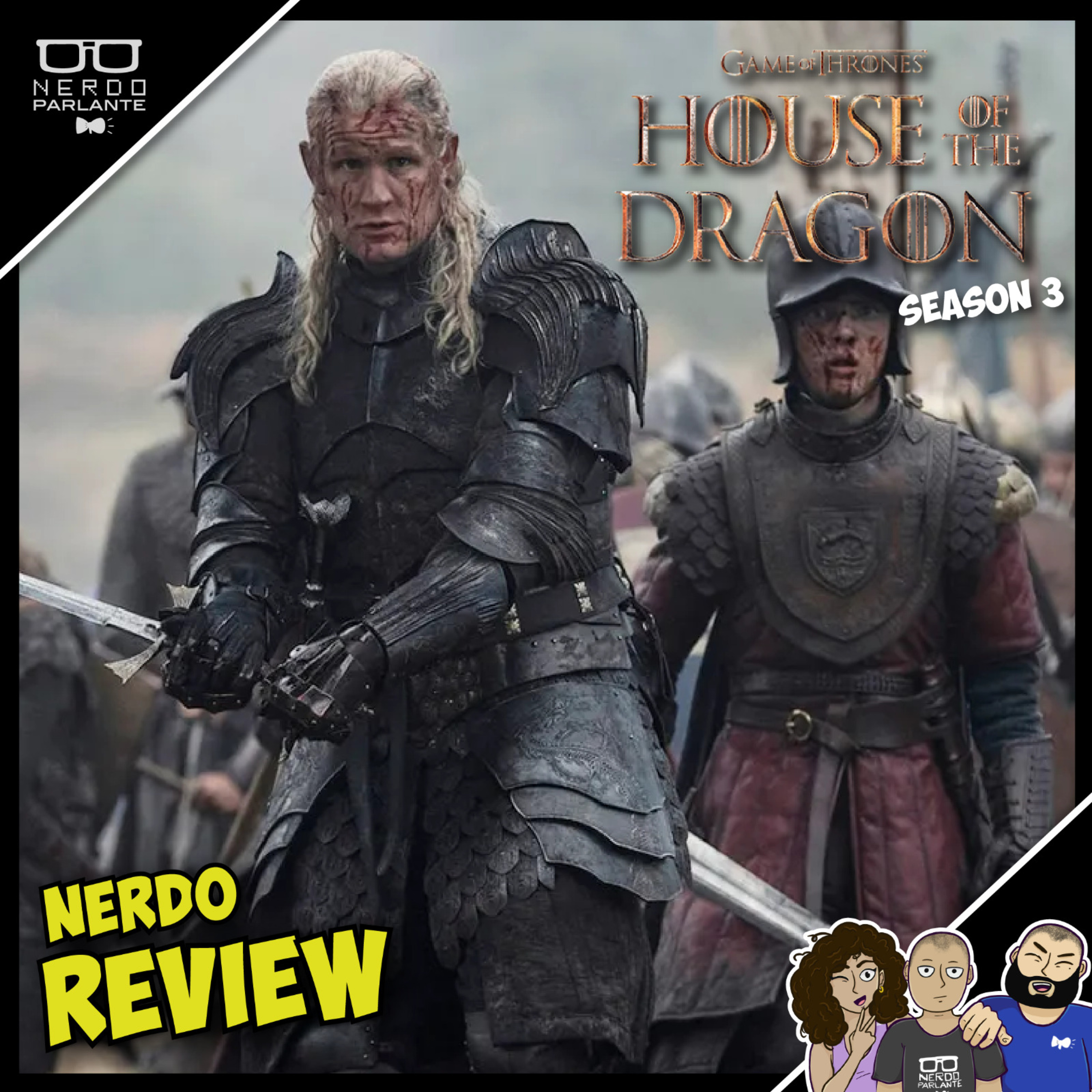 Team Green or Black? | Nerdo Review | House of the Dragon Season 3 episode artwork