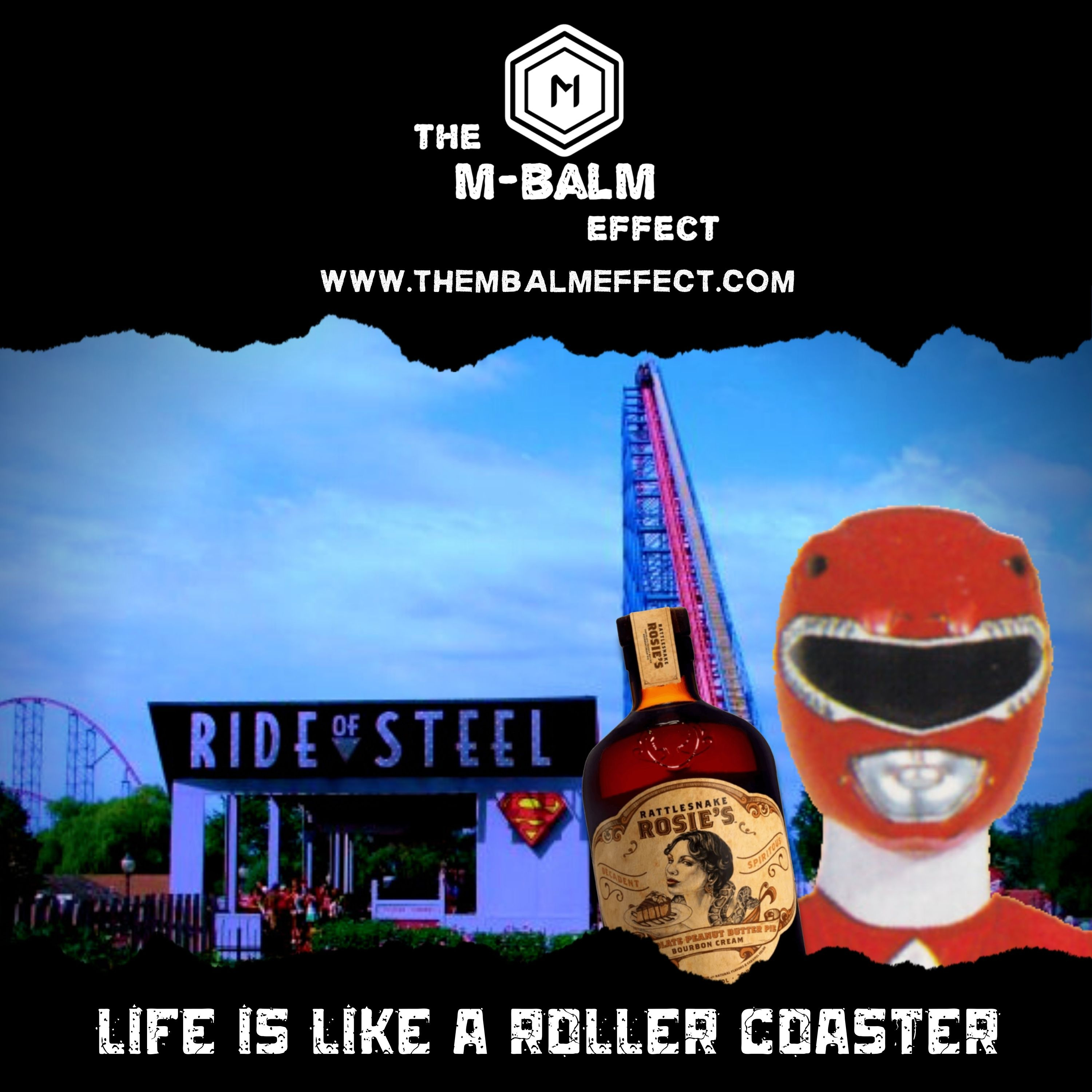 Rides Of Steel, Rattlesnake Rosie's Bourbon & Power Rangers! 3/25/2023 episode artwork