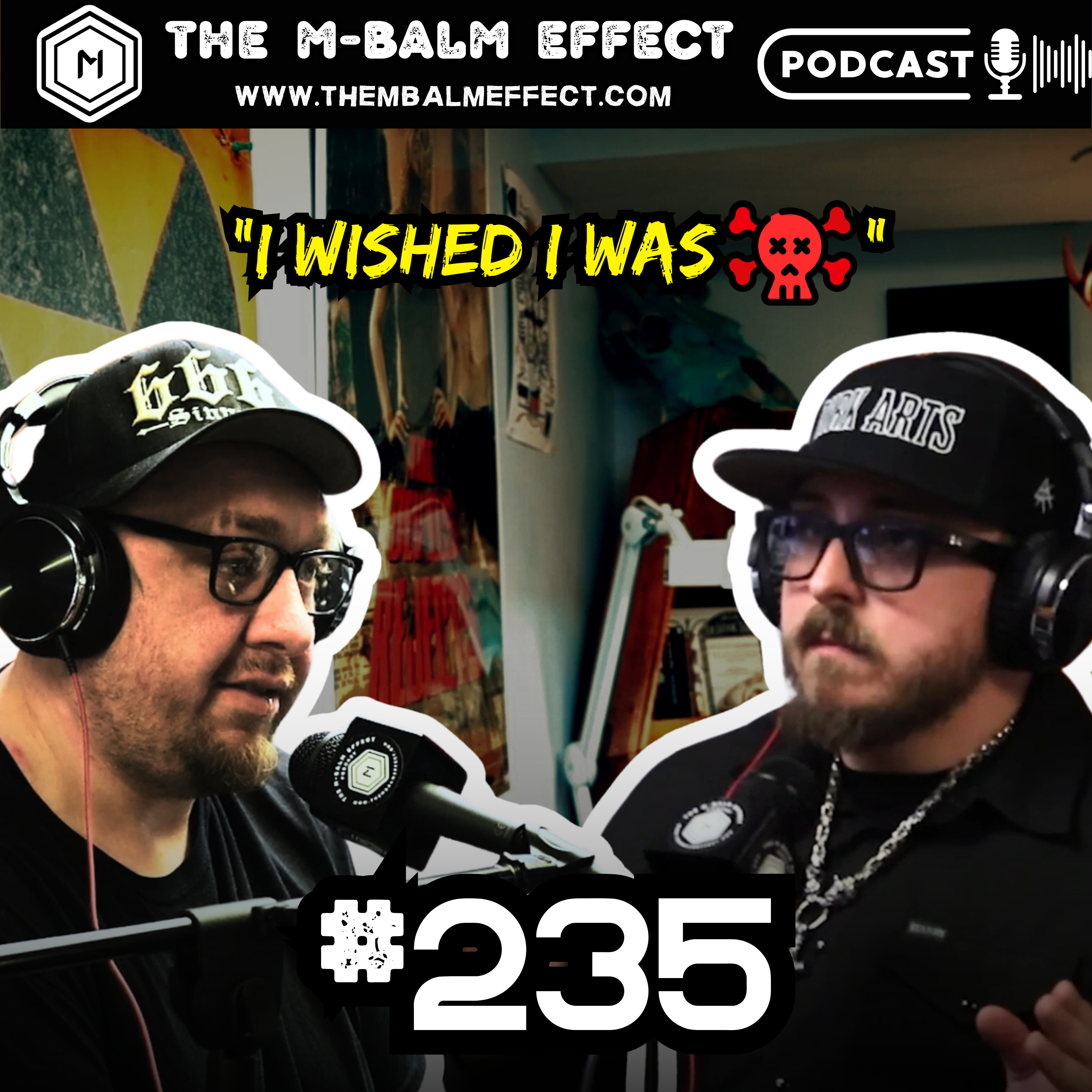 Escaping Addiction Through Creativity: A Tattoo Artist’s Redemption | The M-Balm Effect #235 episode artwork