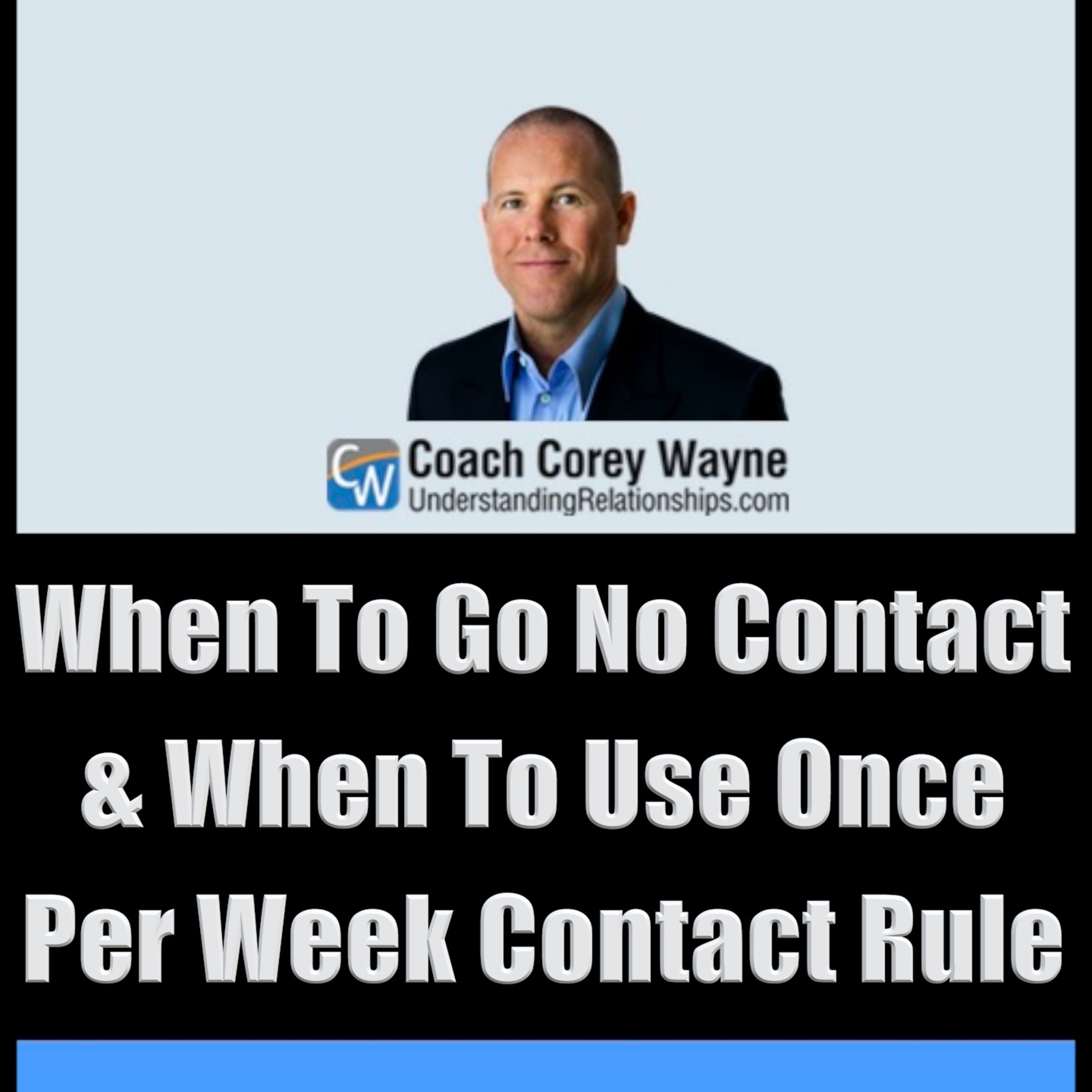 When To Go No Contact & When To Use Once Per Week Contact Rule