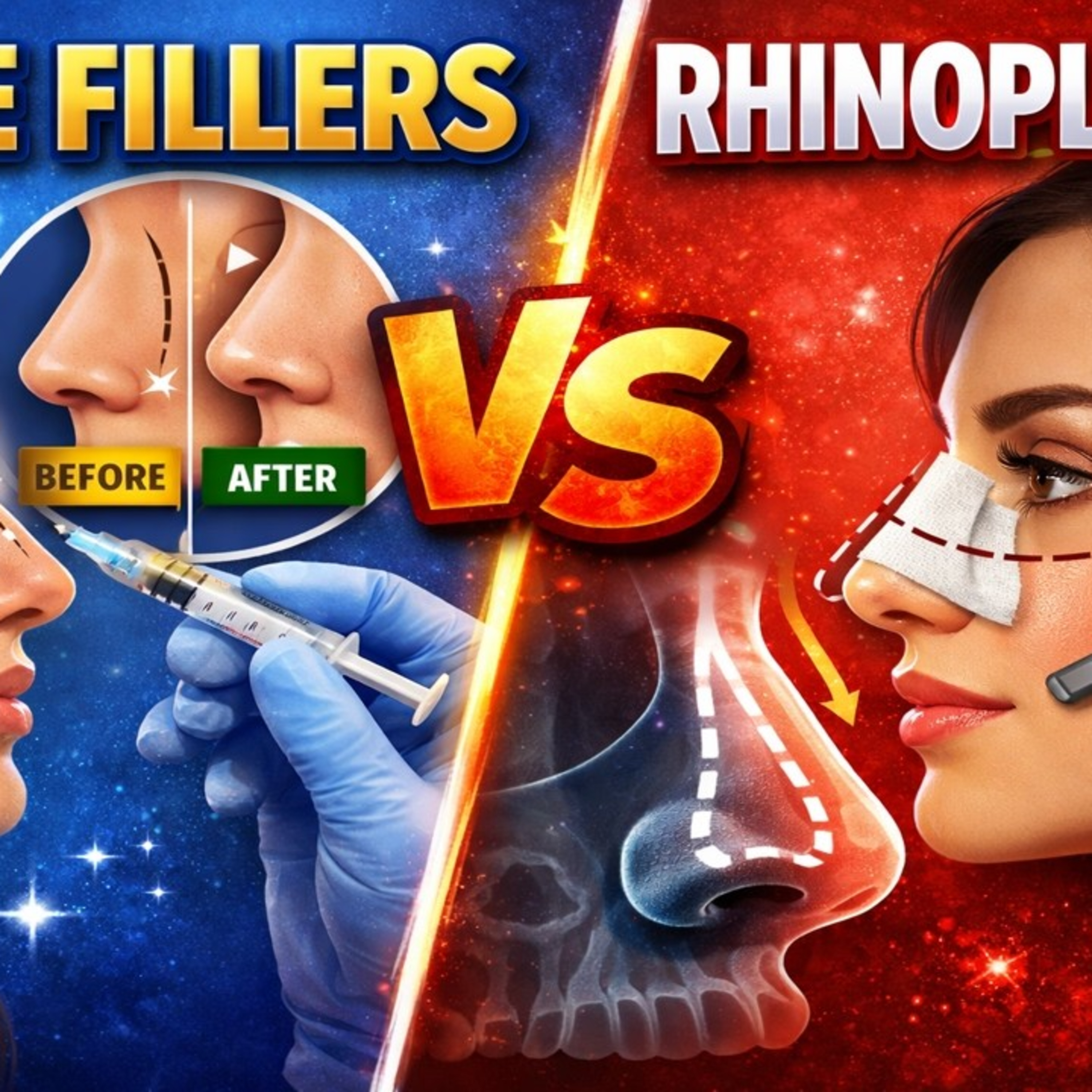 Nose Fillers vs Rhinoplasty | Non-Surgical vs Surgical Nose Job Explained | Which Is Right for You? episode artwork
