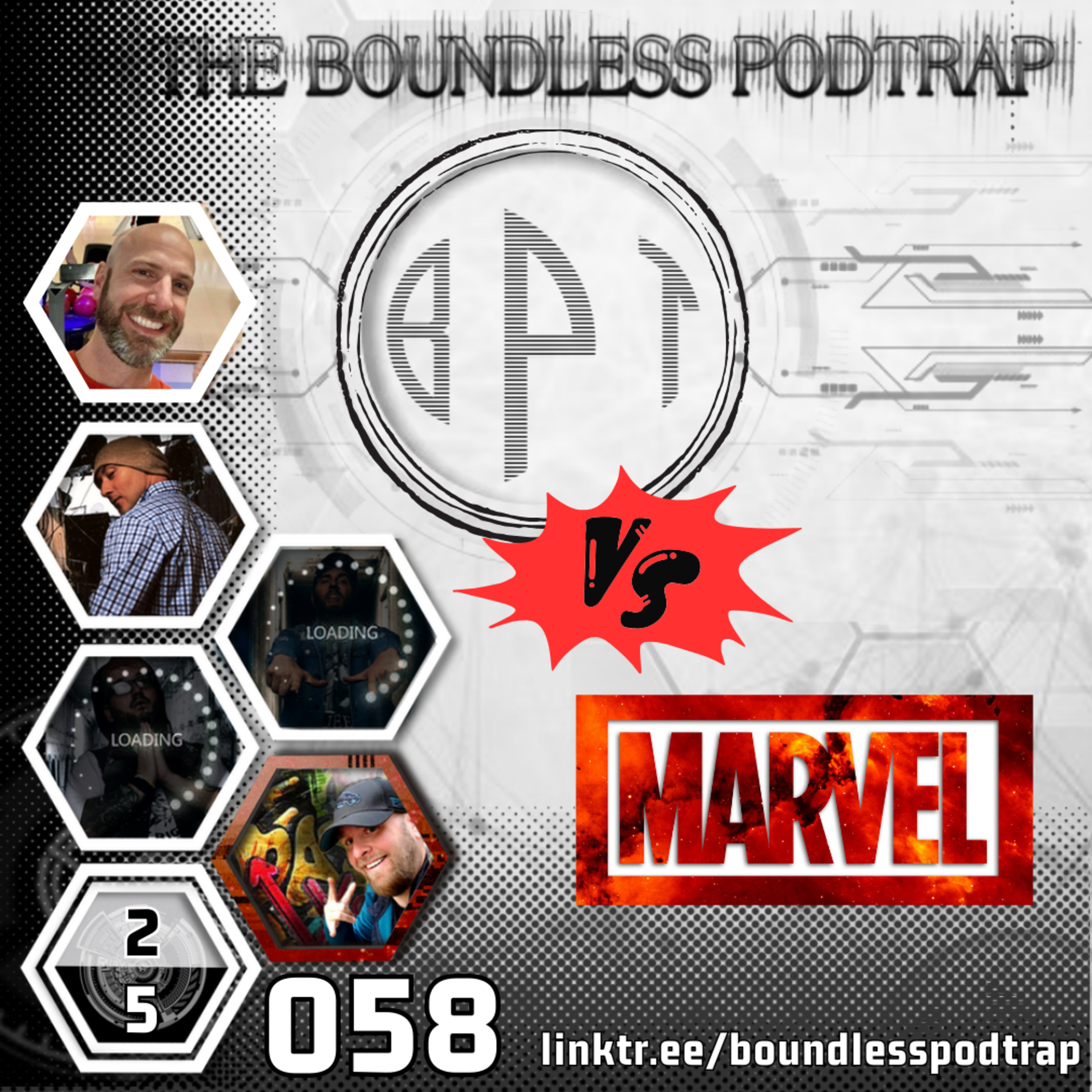 BPT #058.2: Marvel Talk in the BPT Universe episode artwork