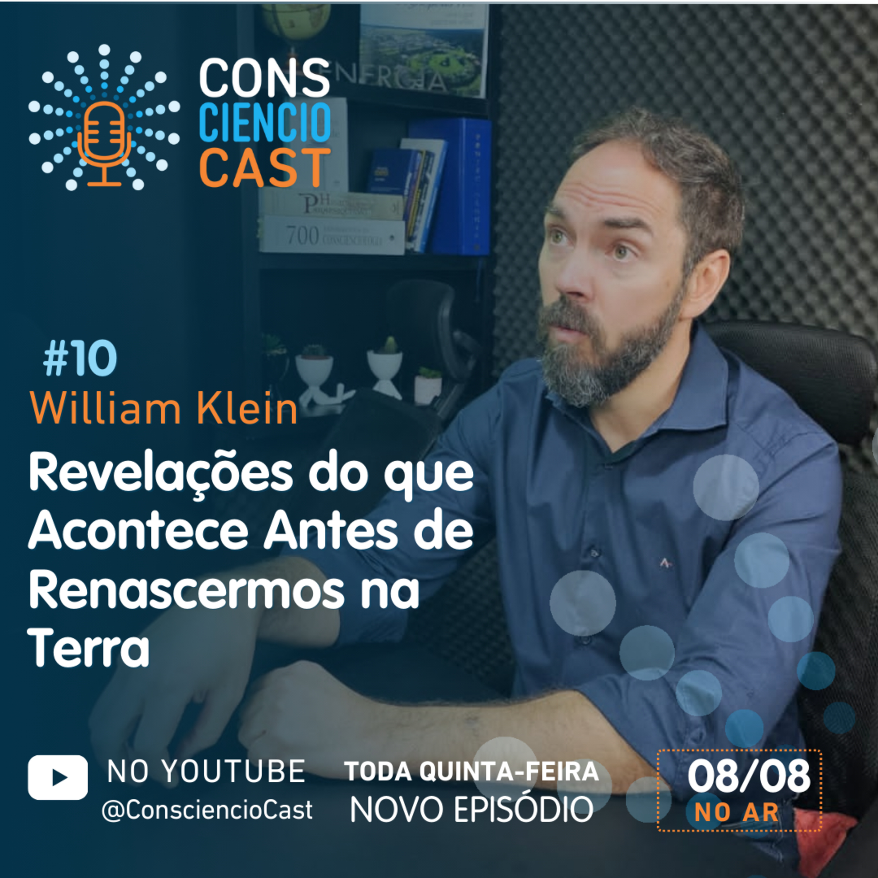 Revelações do que Acontece Antes de Renascermos na Terra - William Klein episode artwork