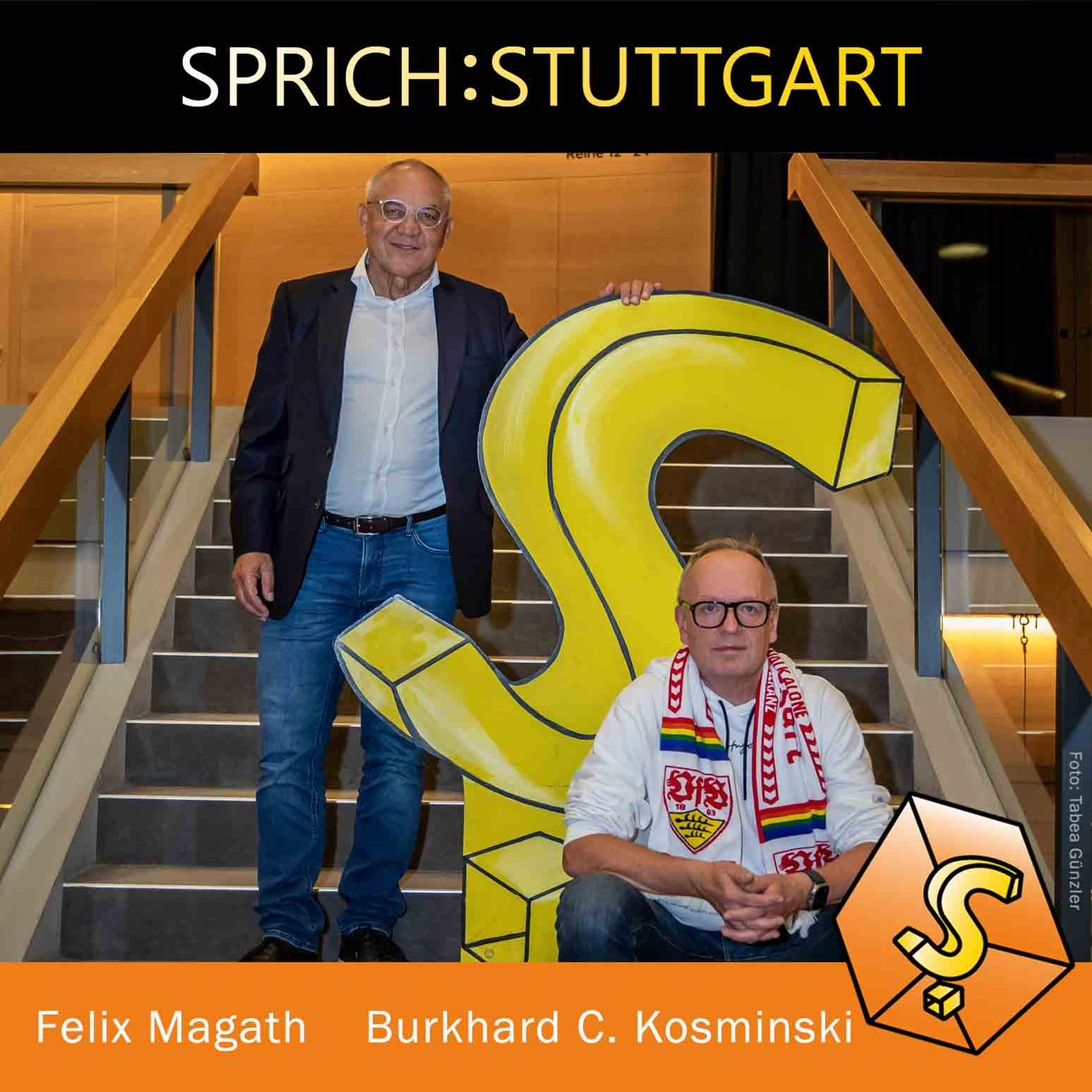 Folge 115: Felix Magath und Burkhard C. Kosminski zu Gast bei SPRICH:STUTTGART episode artwork