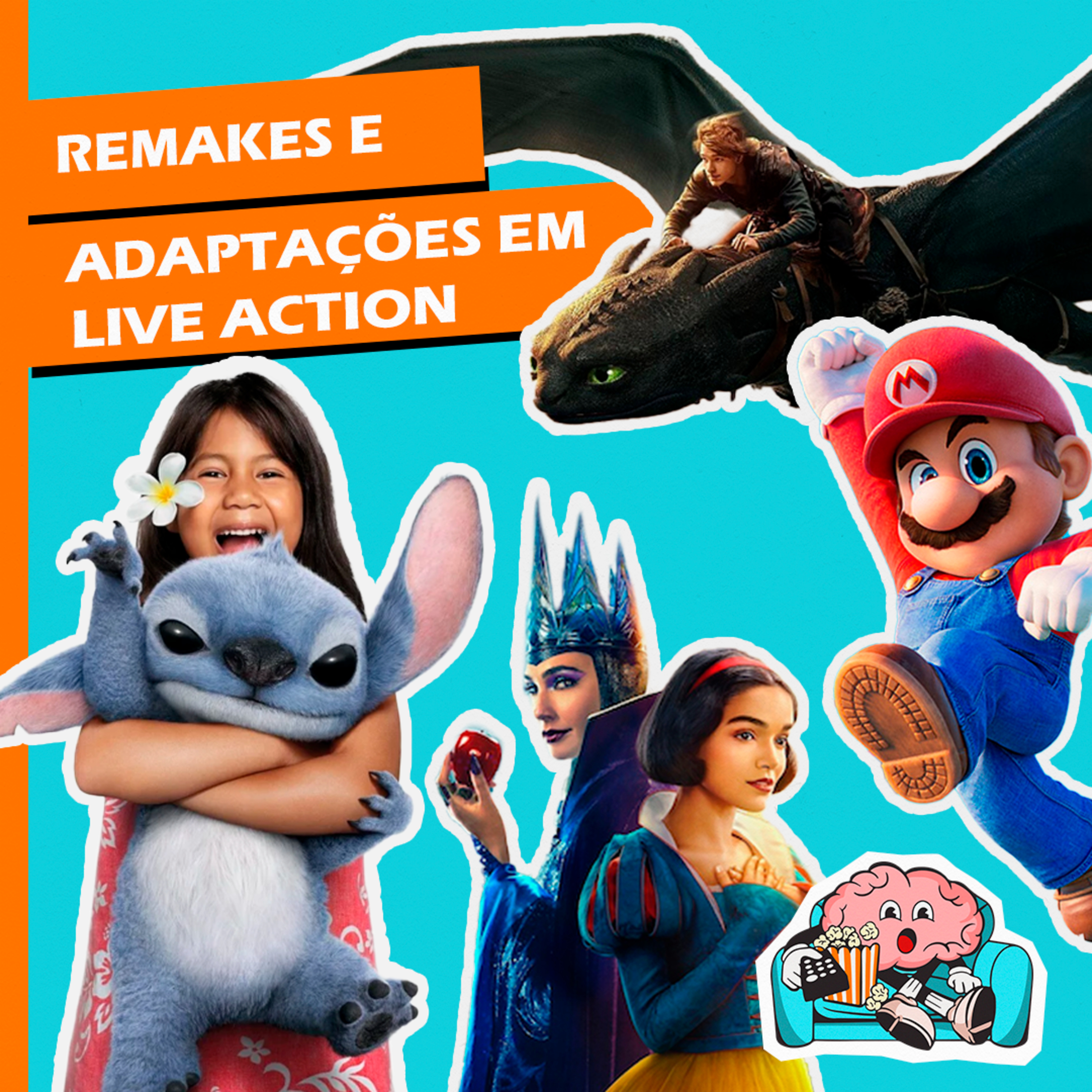 Remakes e adaptações em Live Action