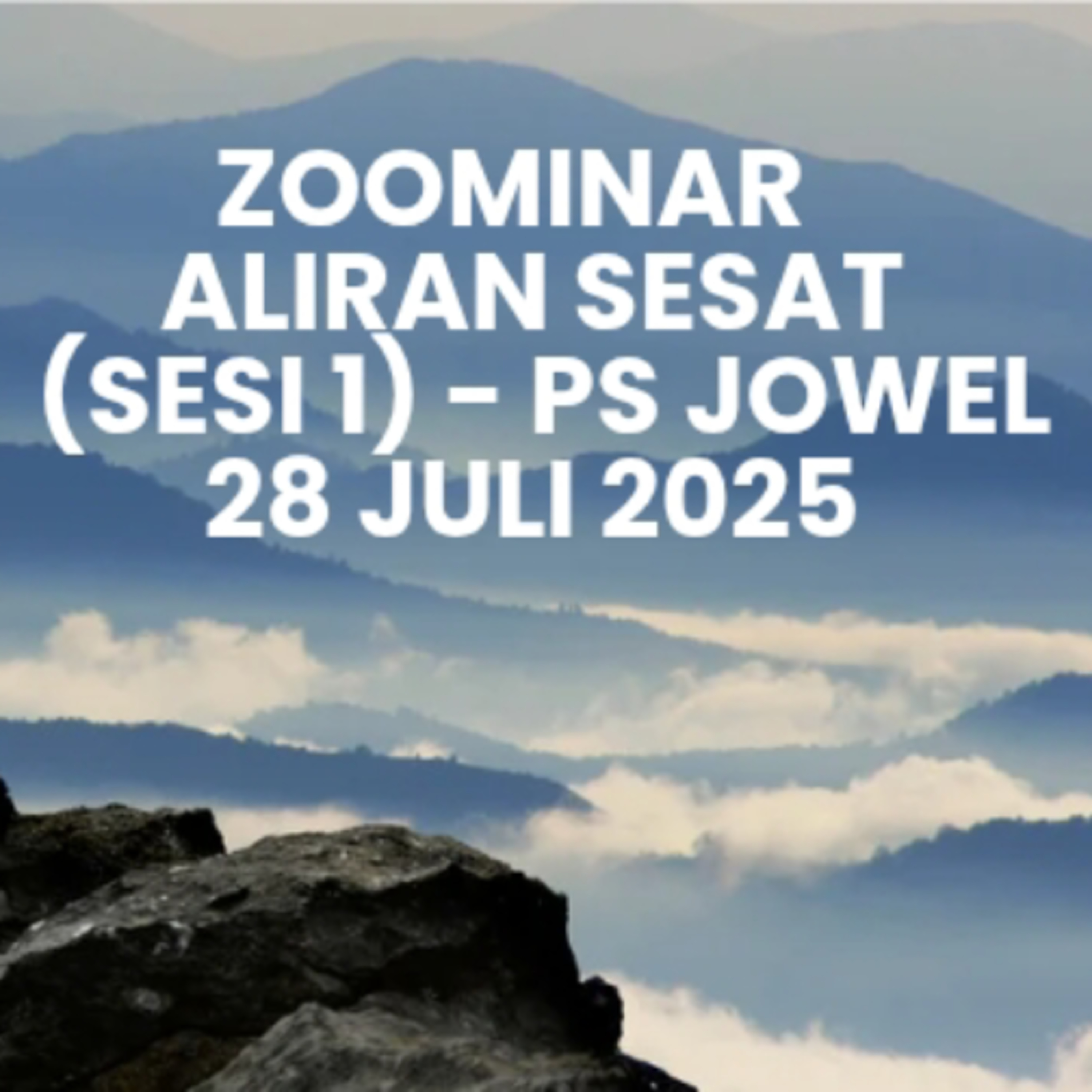 Zoominar - Aliran Sesat (Sesi 1) - Ps Jowel Elia - 28 Juli 2025 episode artwork
