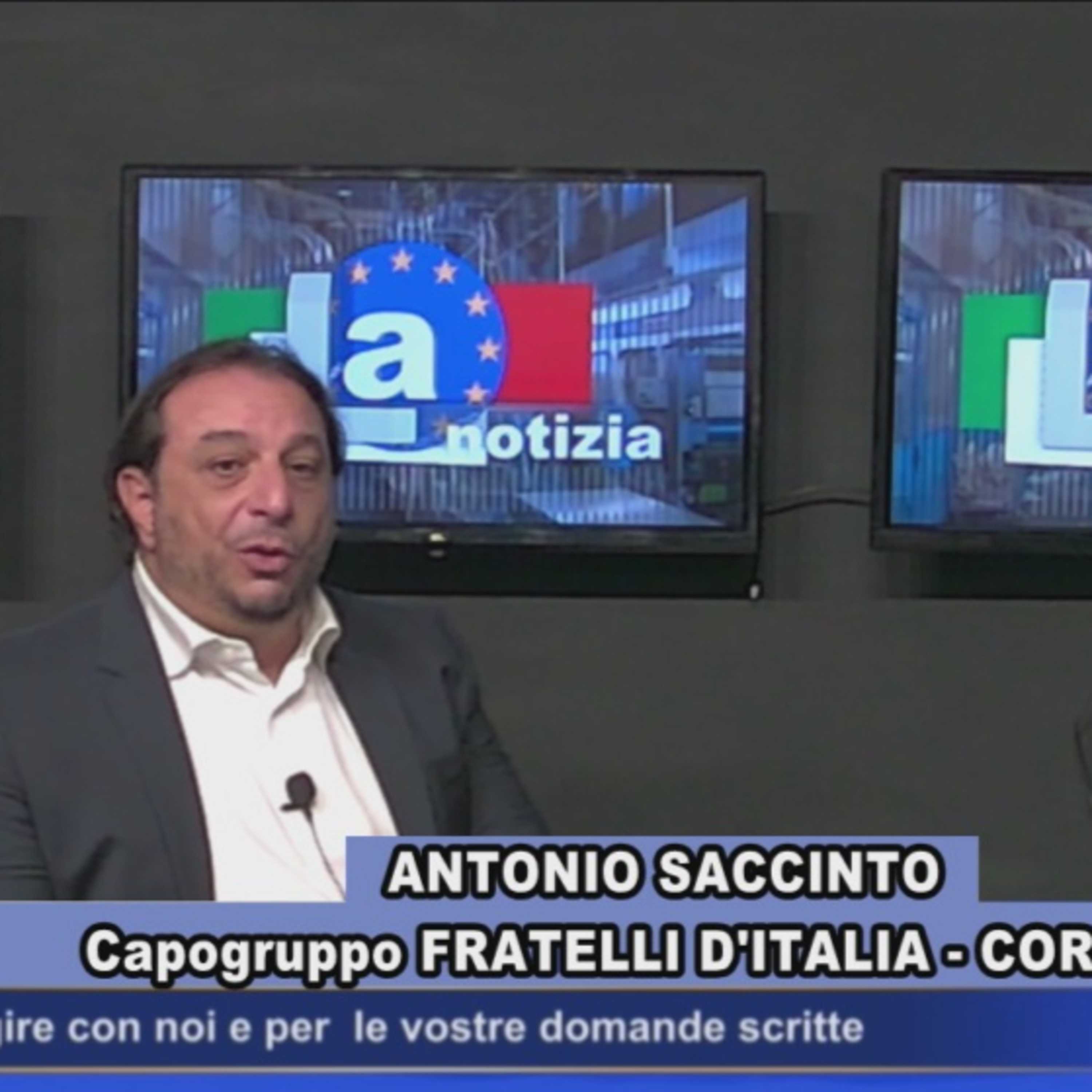LA NOTIZIA con Antonio Saccinto Capogruppo FdI Corsico