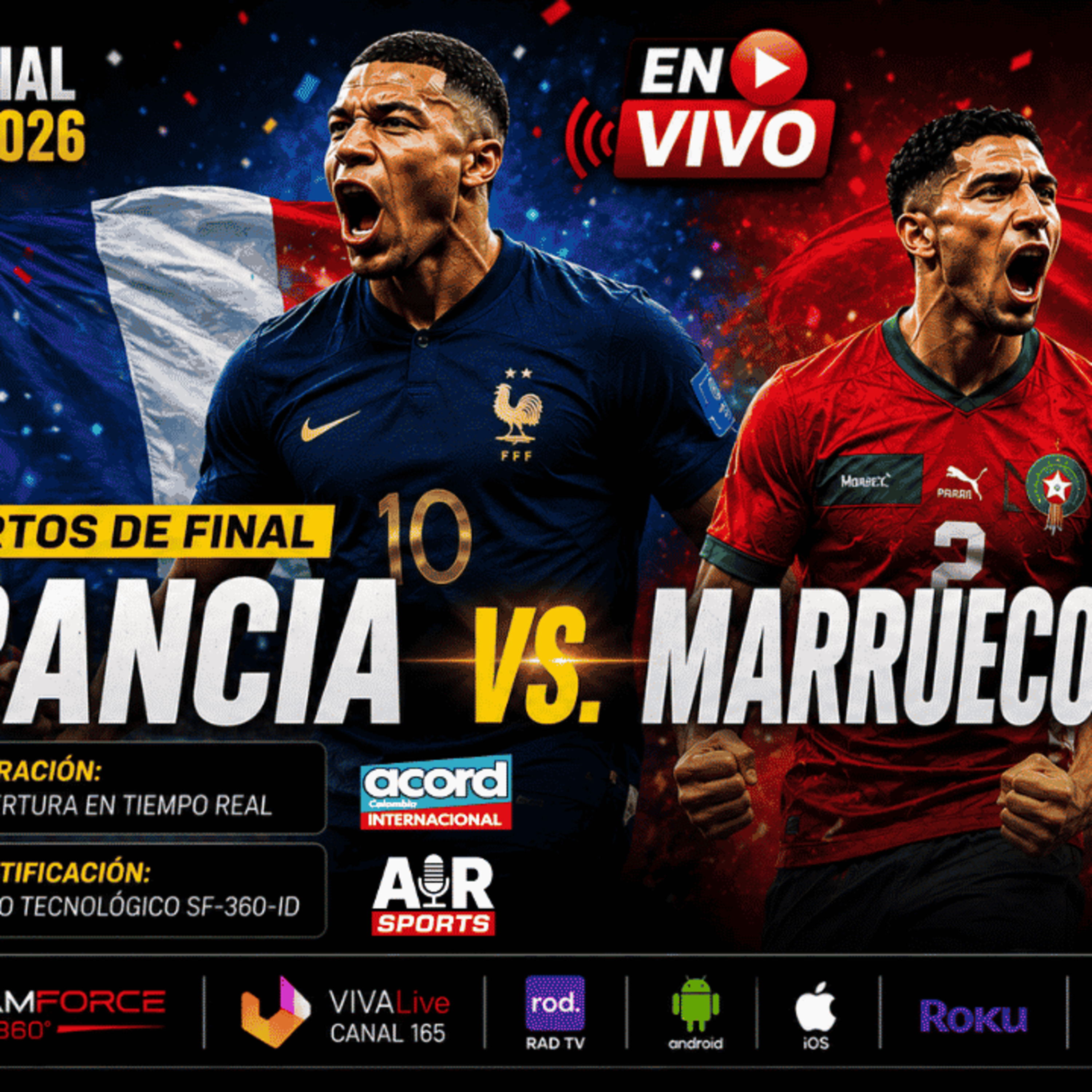 Francia vs. Marruecos | Cuartos de Final: La previa de la revancha mundialista 🇫🇷🇲🇦 episode artwork
