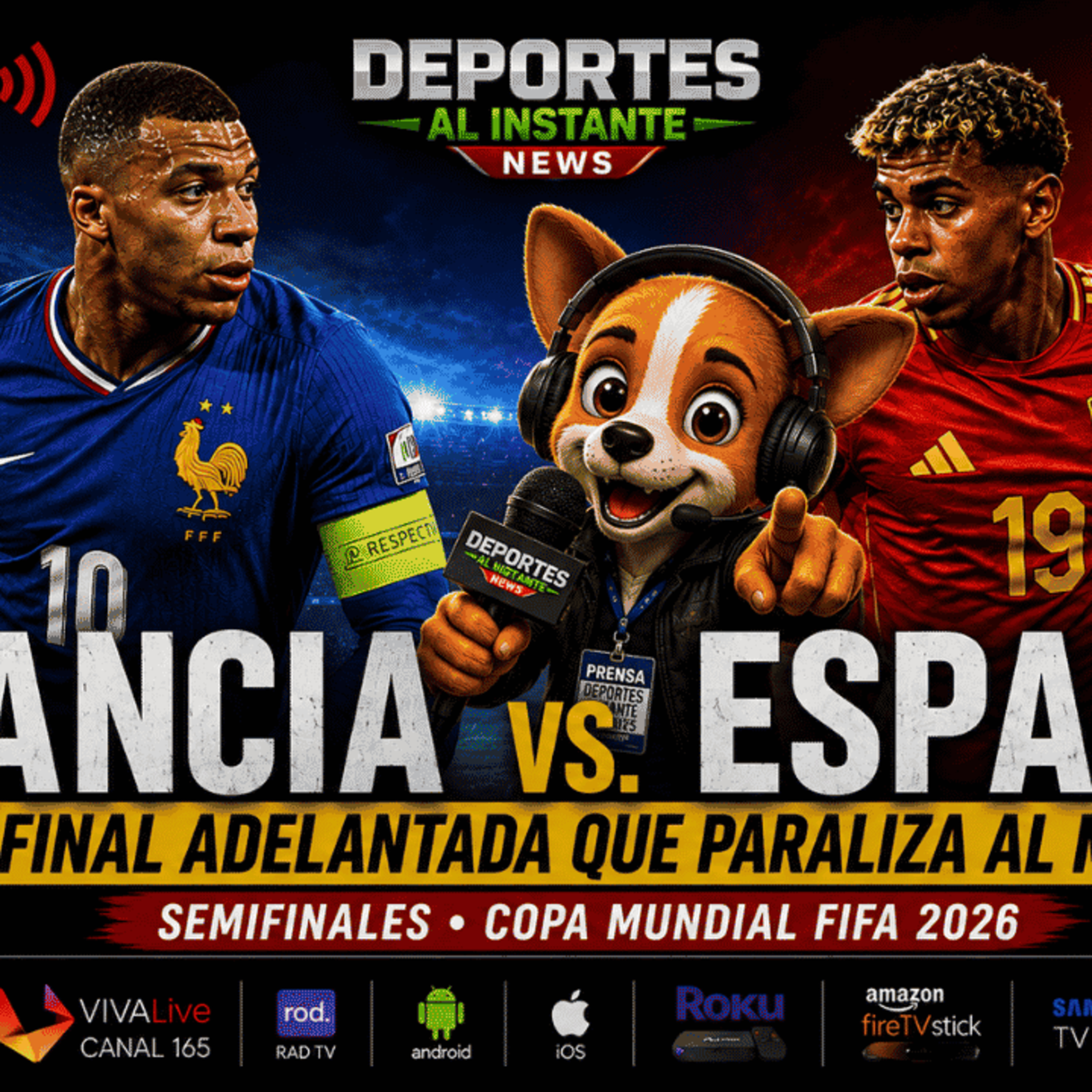 Francia vs. España: Análisis histórico de la Primera Semifinal del Mundial 2026 episode artwork