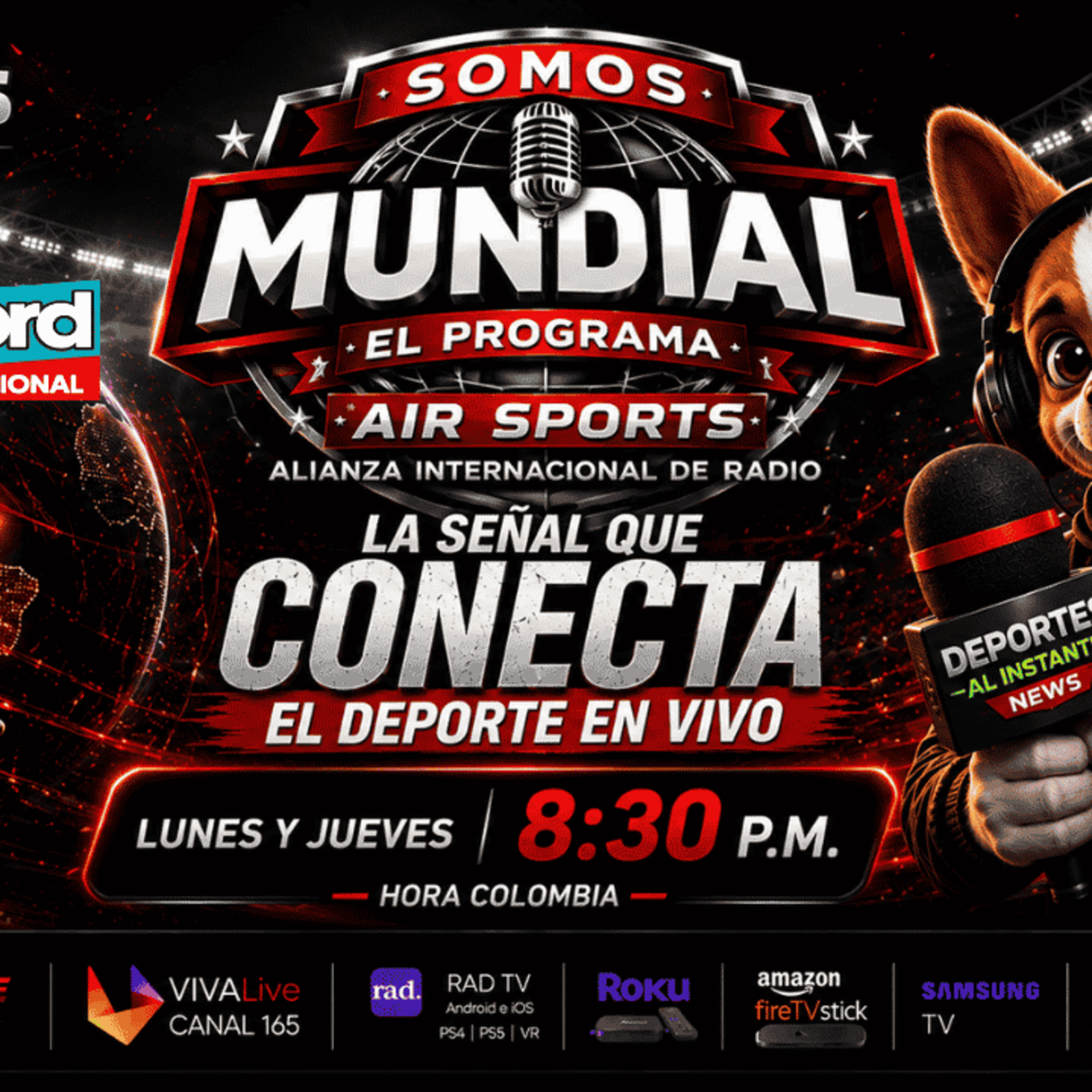 Resumen deportivo del Fin de Semana: 27 Julio 2026. Panorama Global | Somos Mundial episode artwork