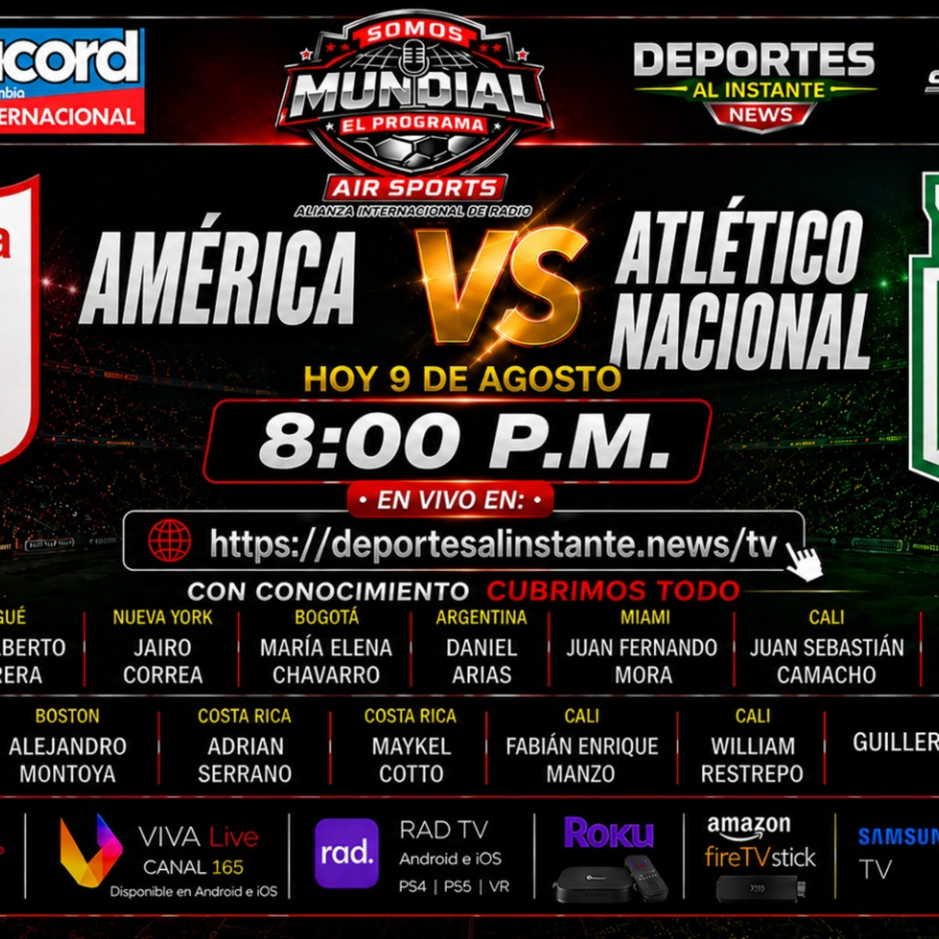 ⚽ América 1-0 Nacional: Triunfo Escarlata en el Clásico episode artwork