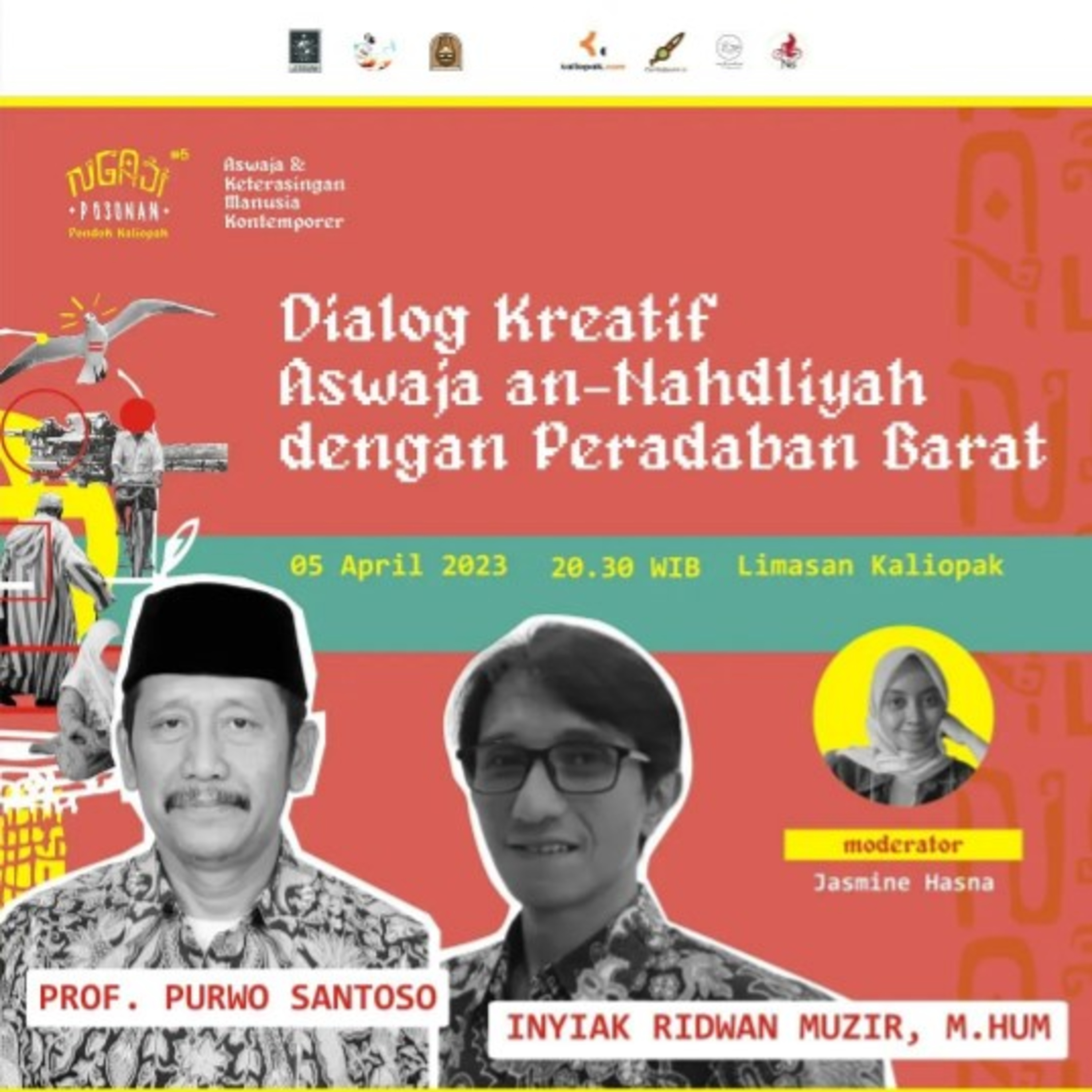 10NP2023_Prof. Purwo Santoso & Inyiak Ridwan M-Dialog Kreattif Aswaja & Peradaban Barat episode artwork