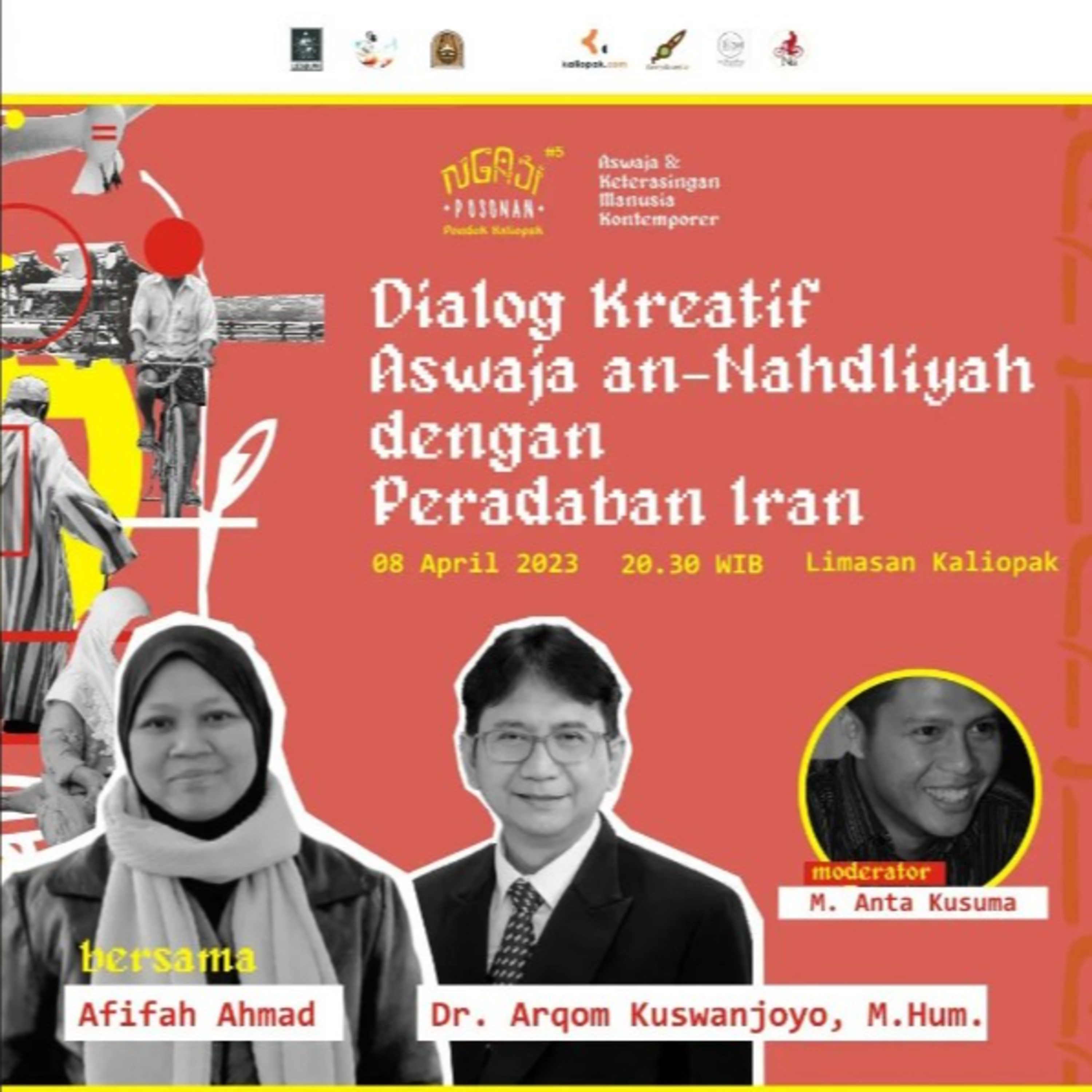 12NP2023_Dr. Arqom Kuswanjoyo & Afifah Ahmad-Dialog Kreatif Aswaja dengan Peradaban Persia episode artwork