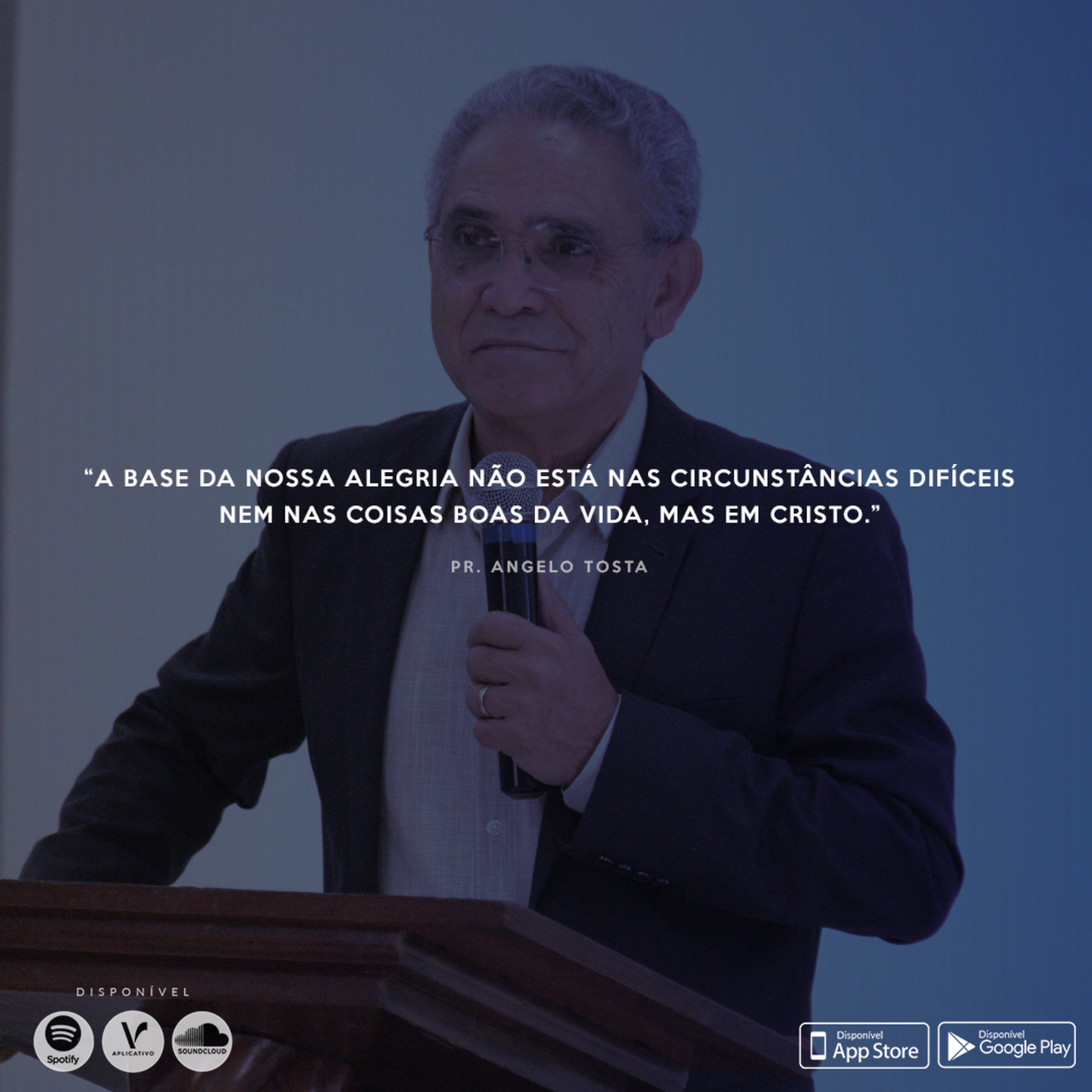 O mandamento da alegria que ninguém quer obedecer - Pr. Angelo Tosta  episode artwork