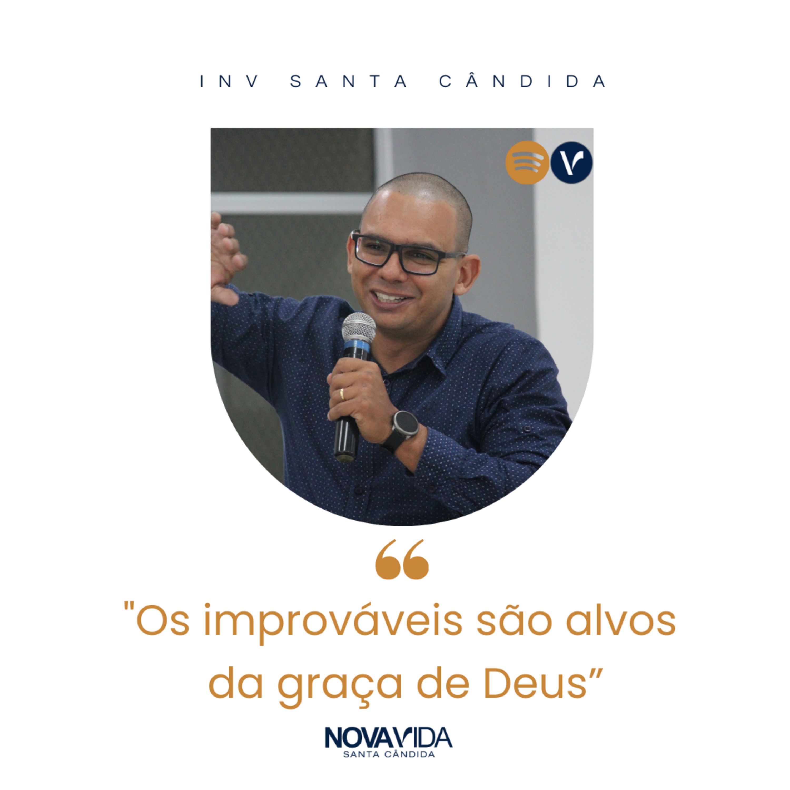 "Os improváveis são alvo da graça de Deus" episode artwork