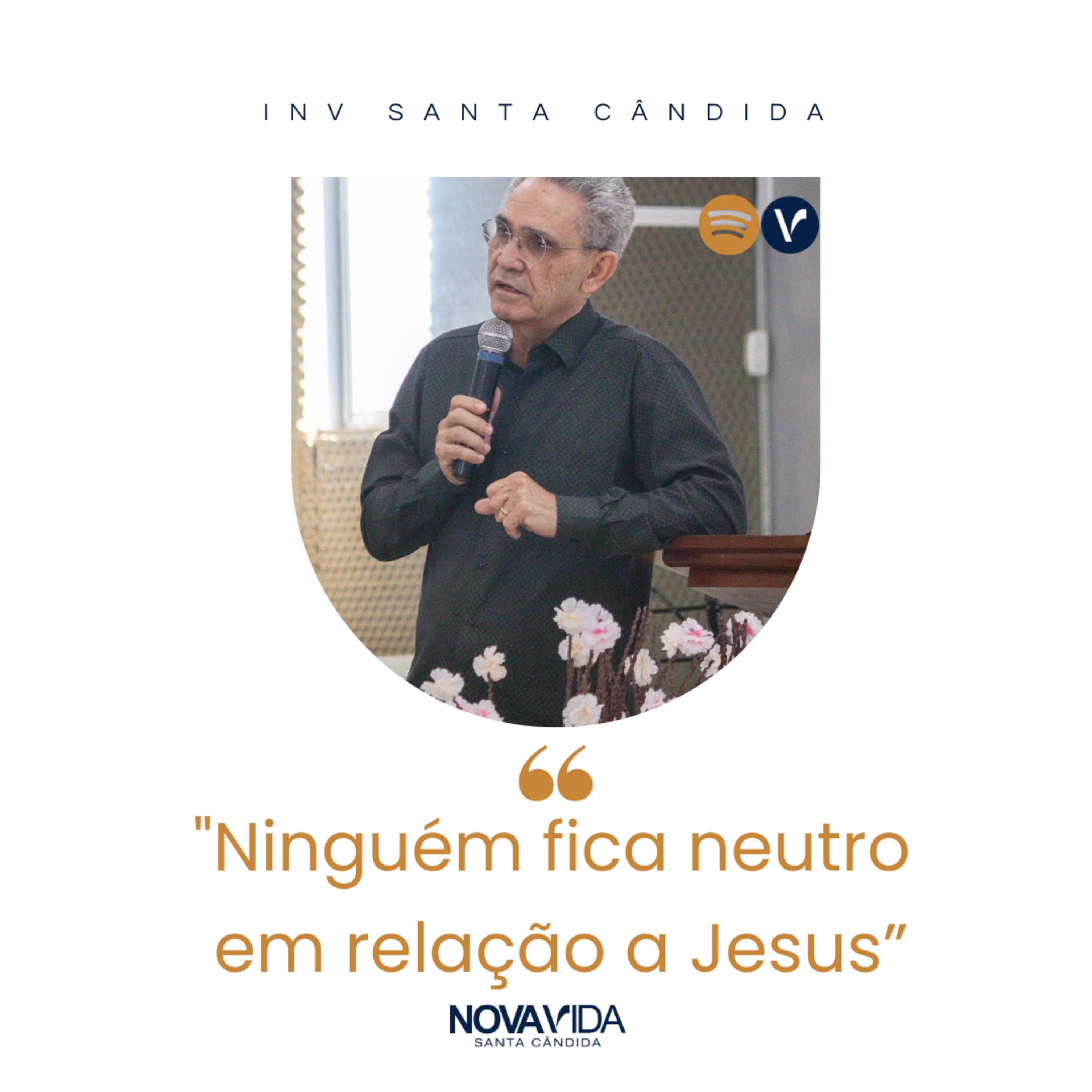 "Ninguém fica neutro em relação a Jesus" episode artwork