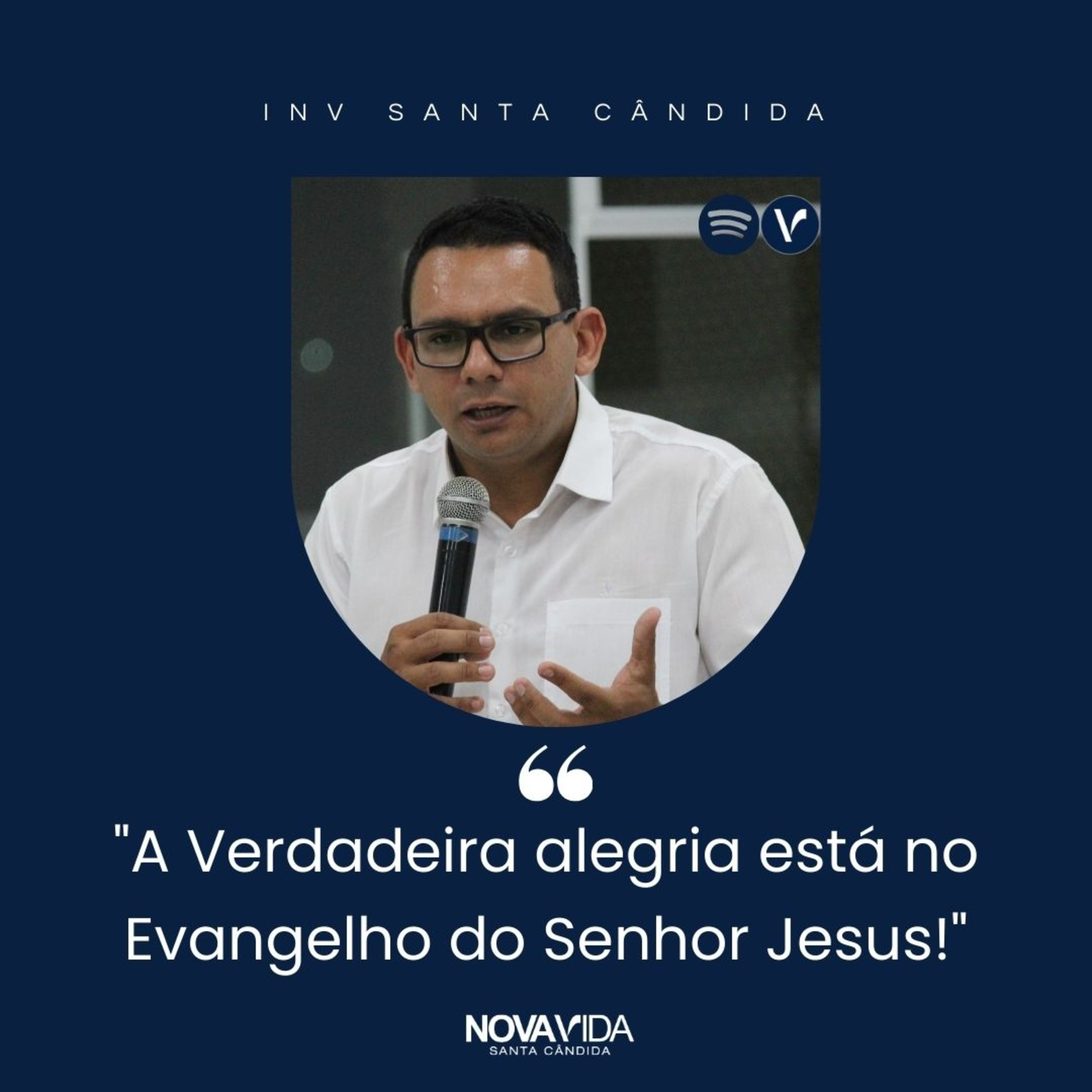 "A Verdadeira alegria está no Evangelho do Senhor Jesus!" episode artwork