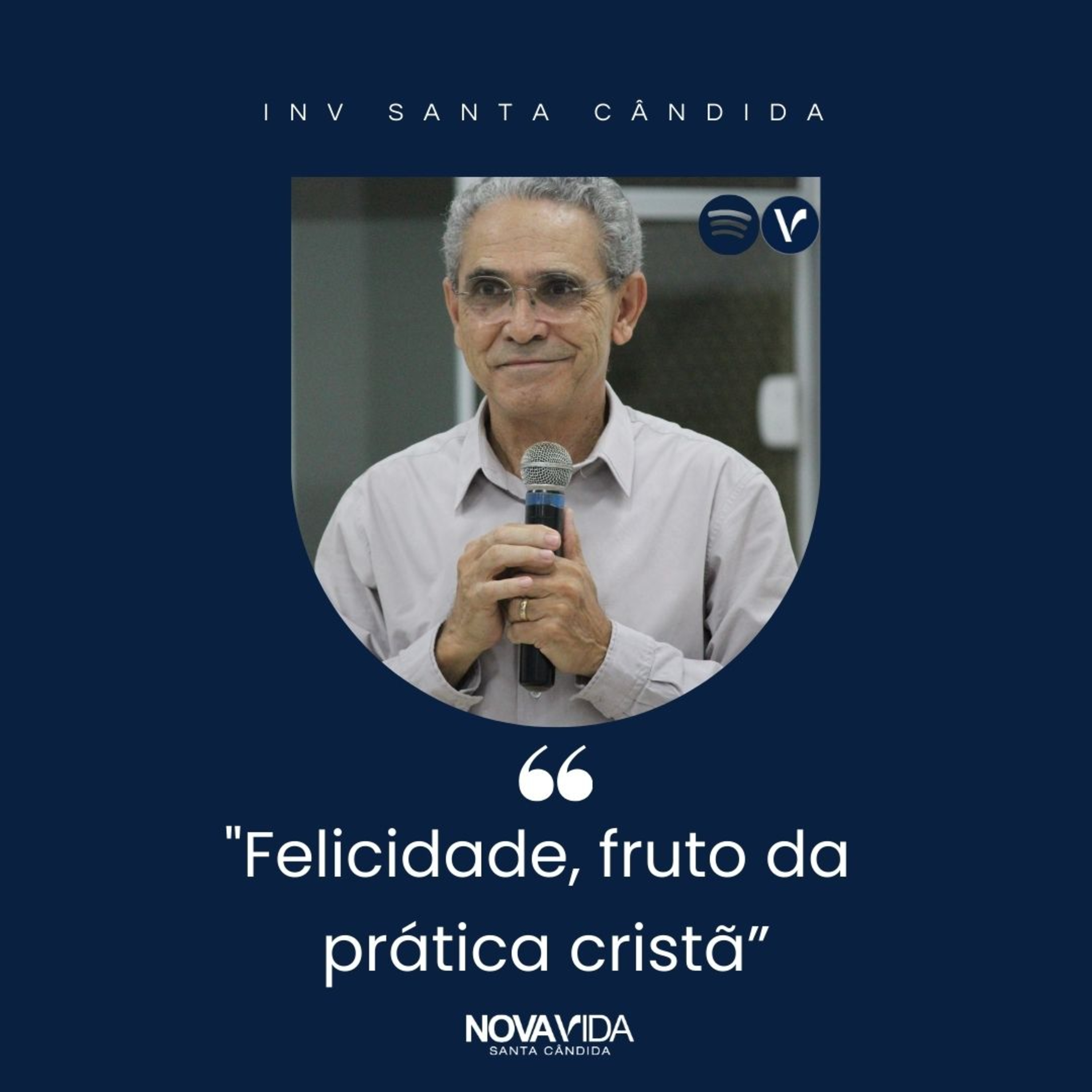 "Felicidade, fruto da prática cristã" episode artwork