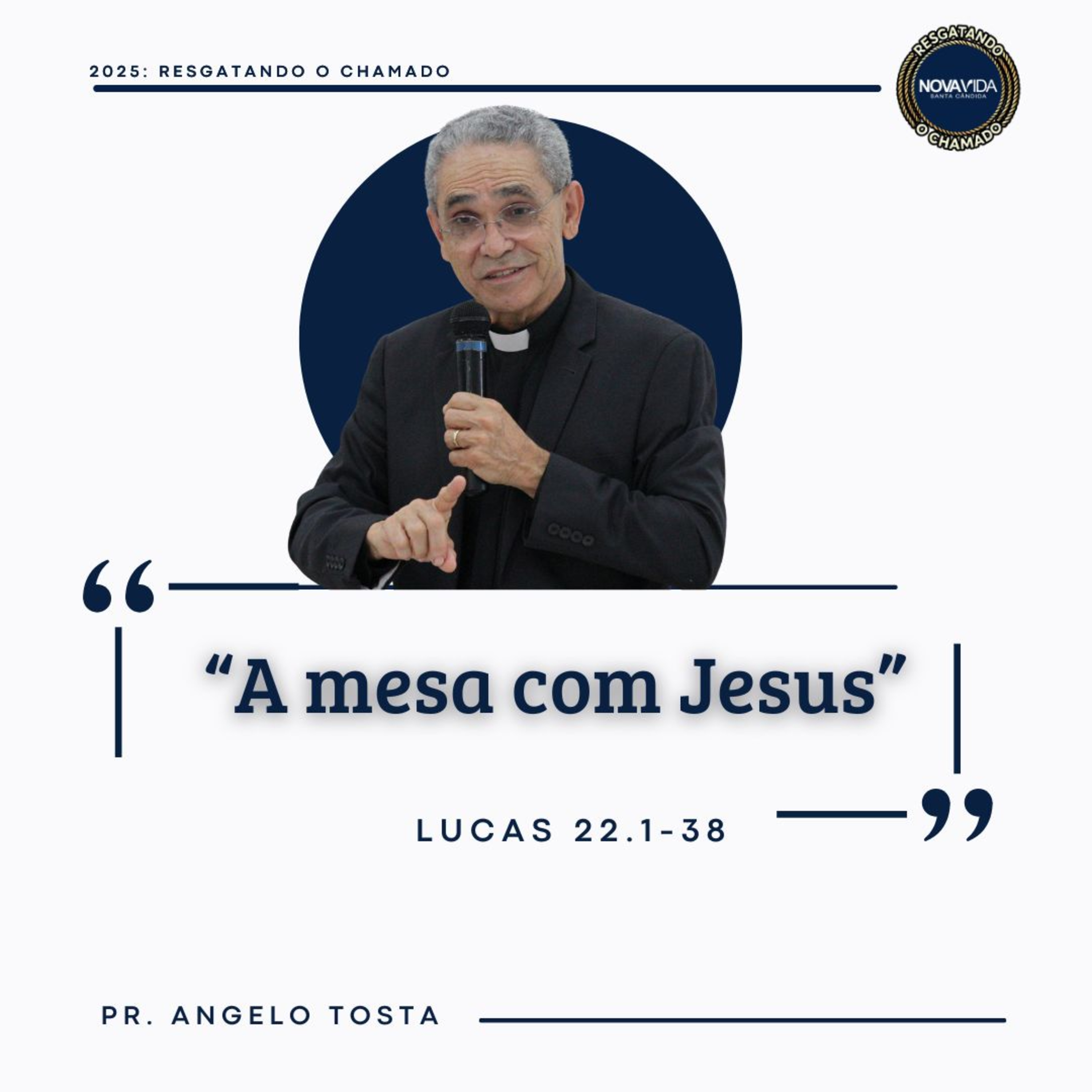 "A mesa com Jesus" episode artwork