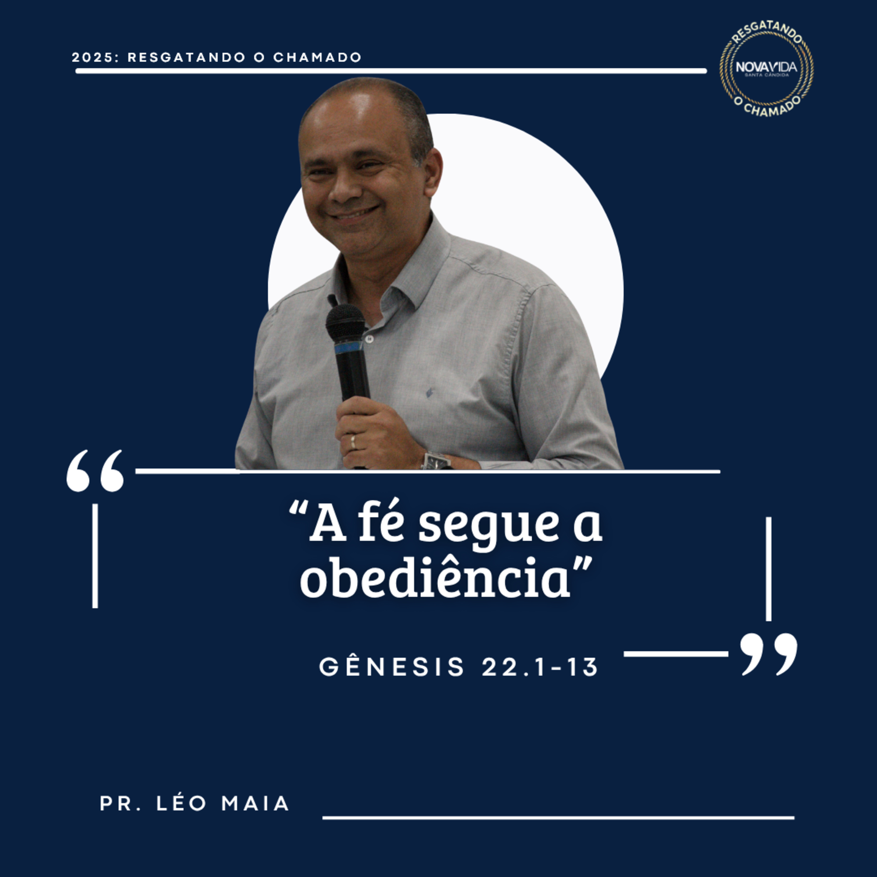 "A fé segue a obediência"  episode artwork