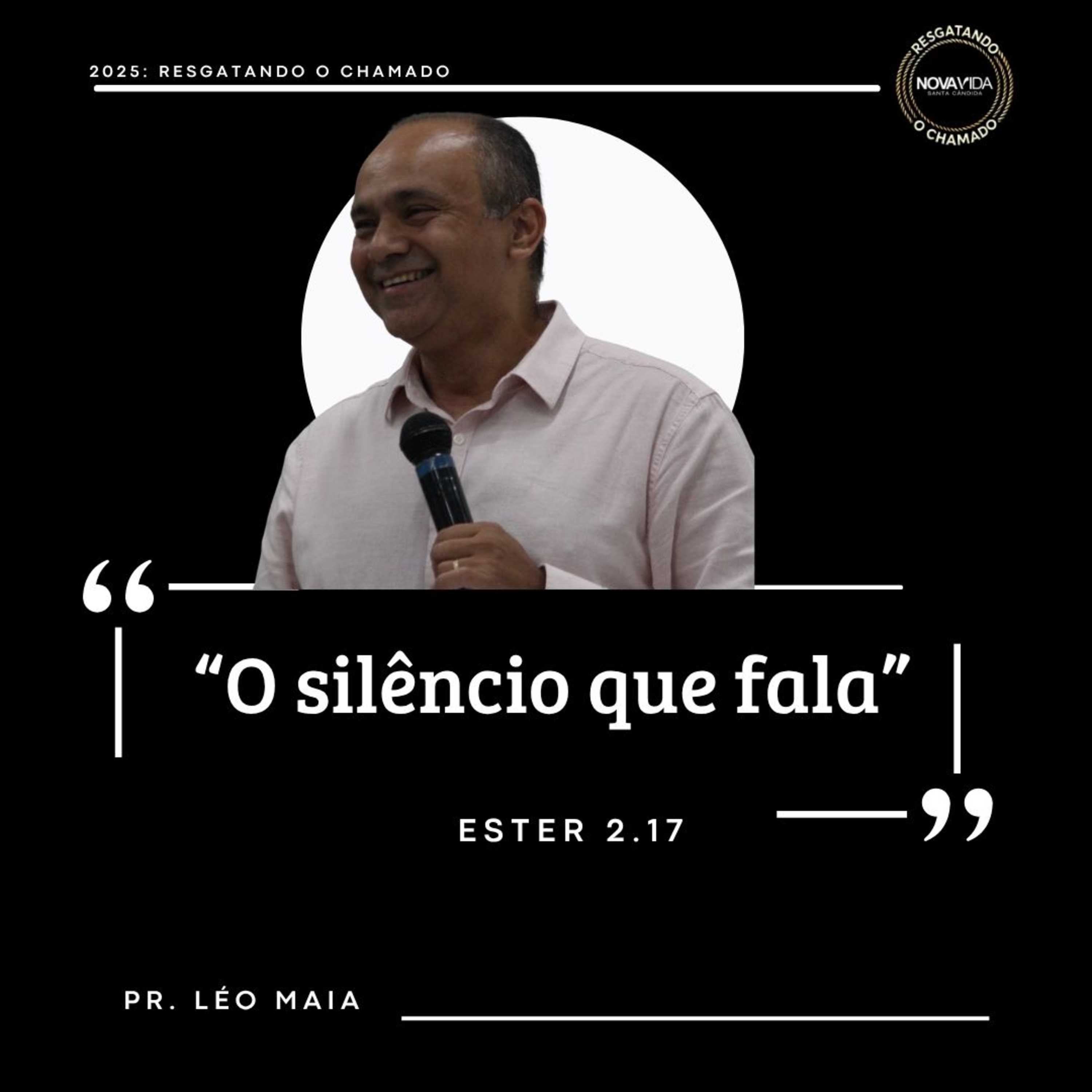 "O silêncio que fala" episode artwork