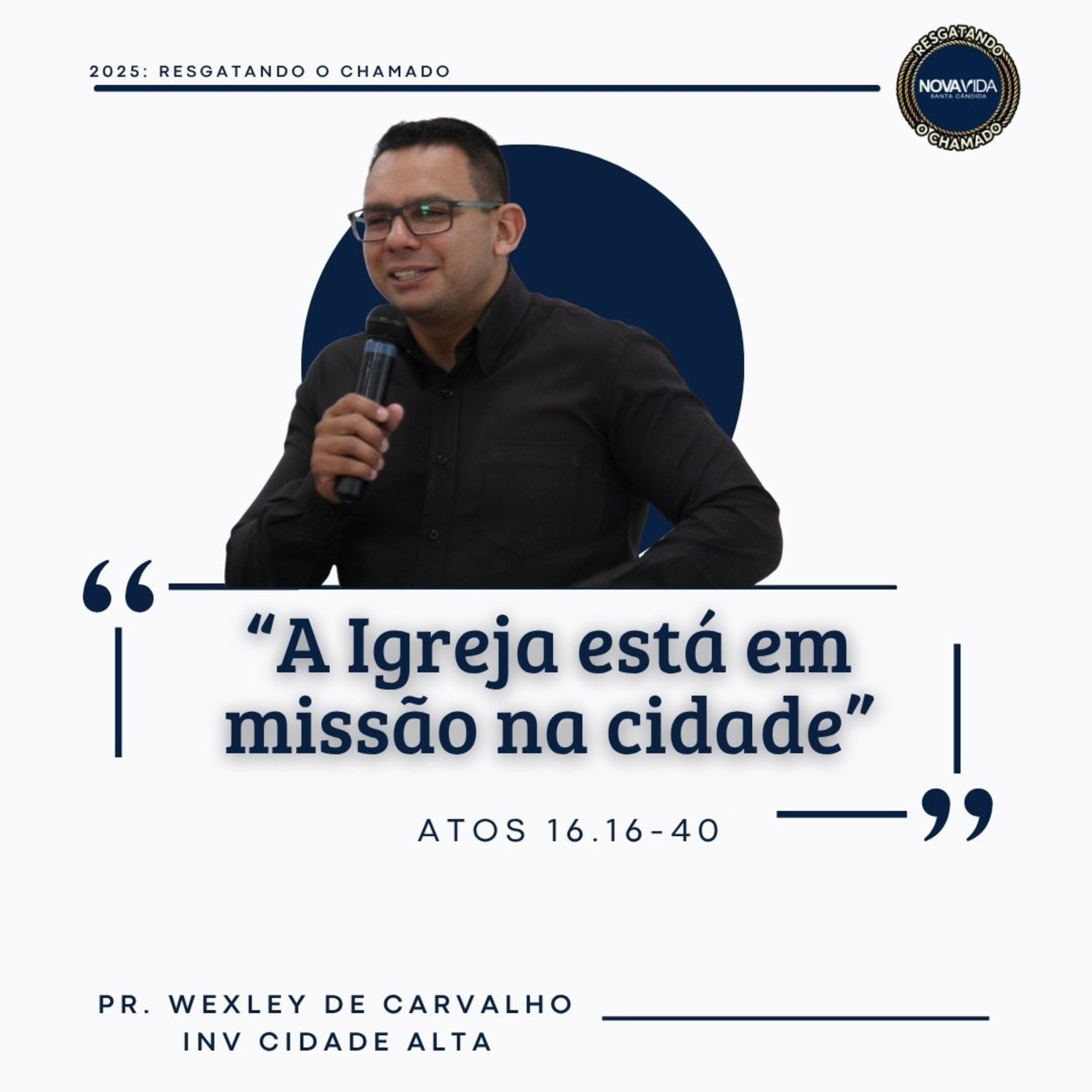 "A igreja está em missão na cidade" episode artwork