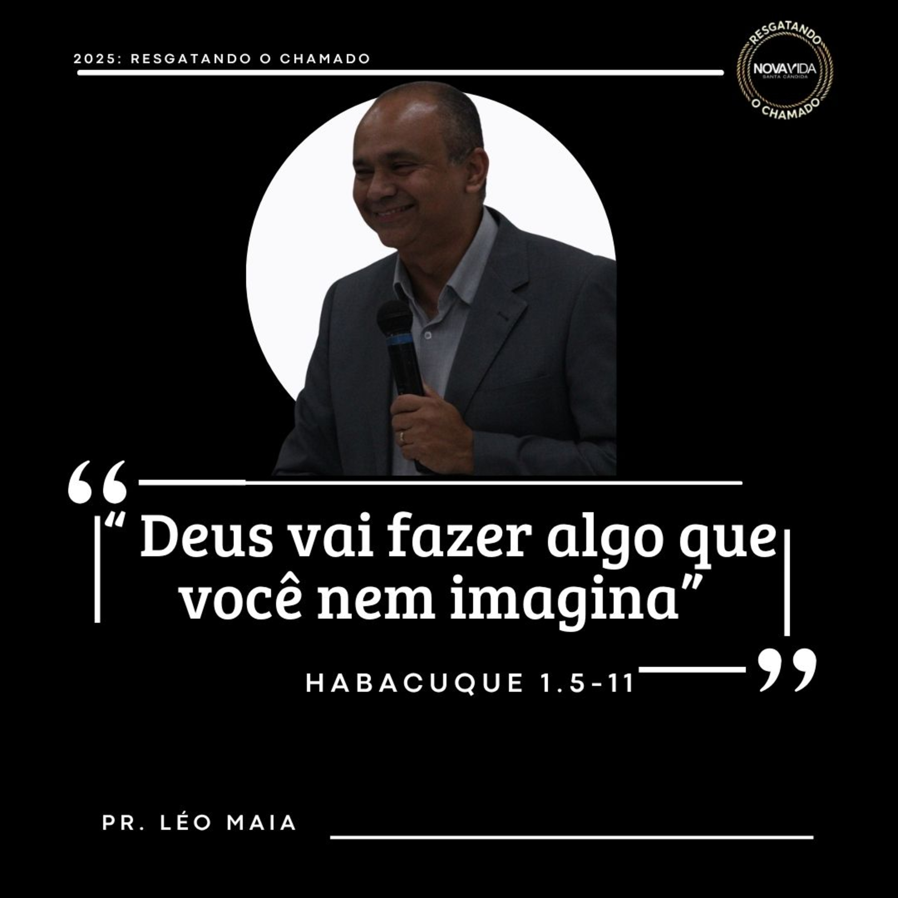 "Deus vai fazer algo que você nem imagina" episode artwork