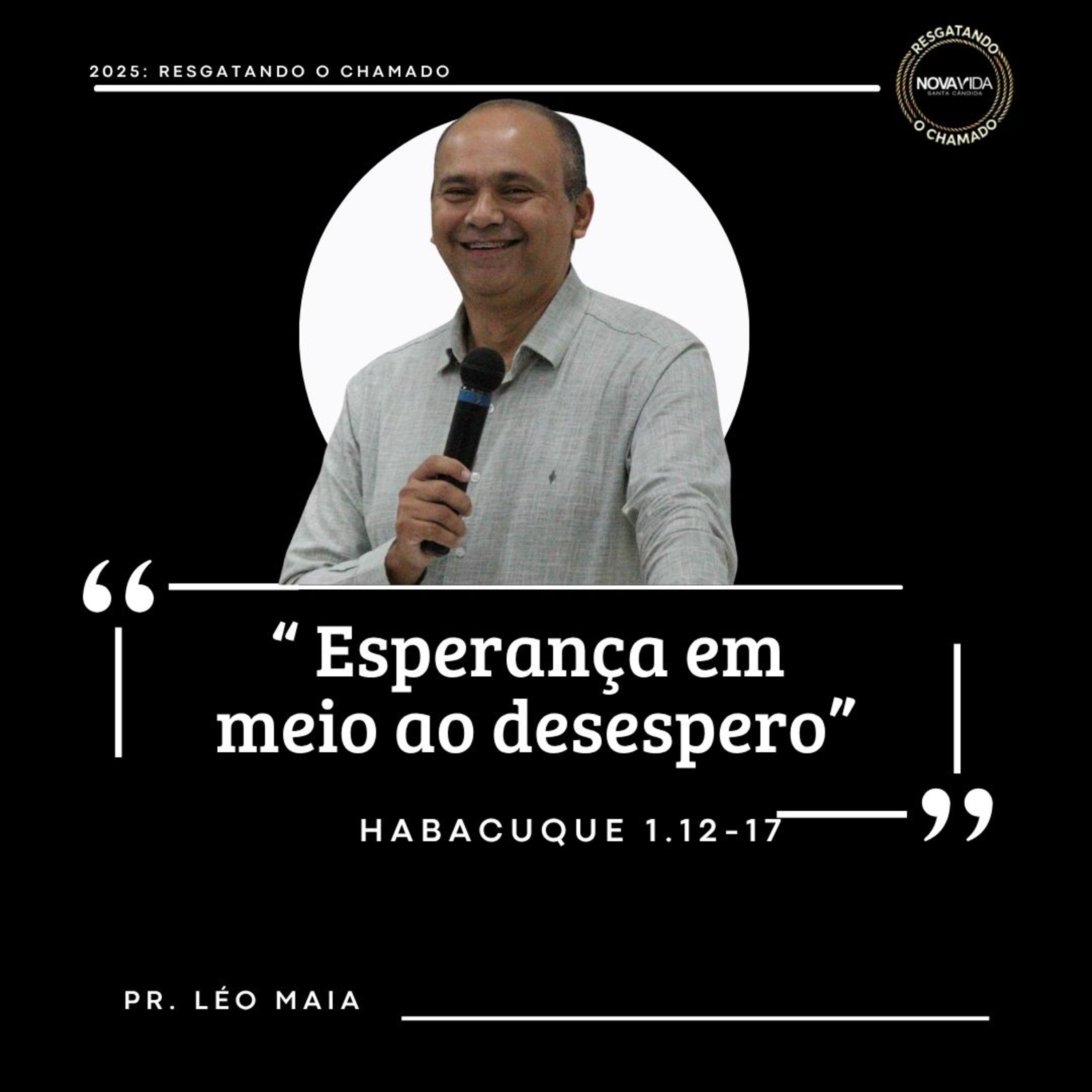 "Esperança em meio ao desespero" episode artwork