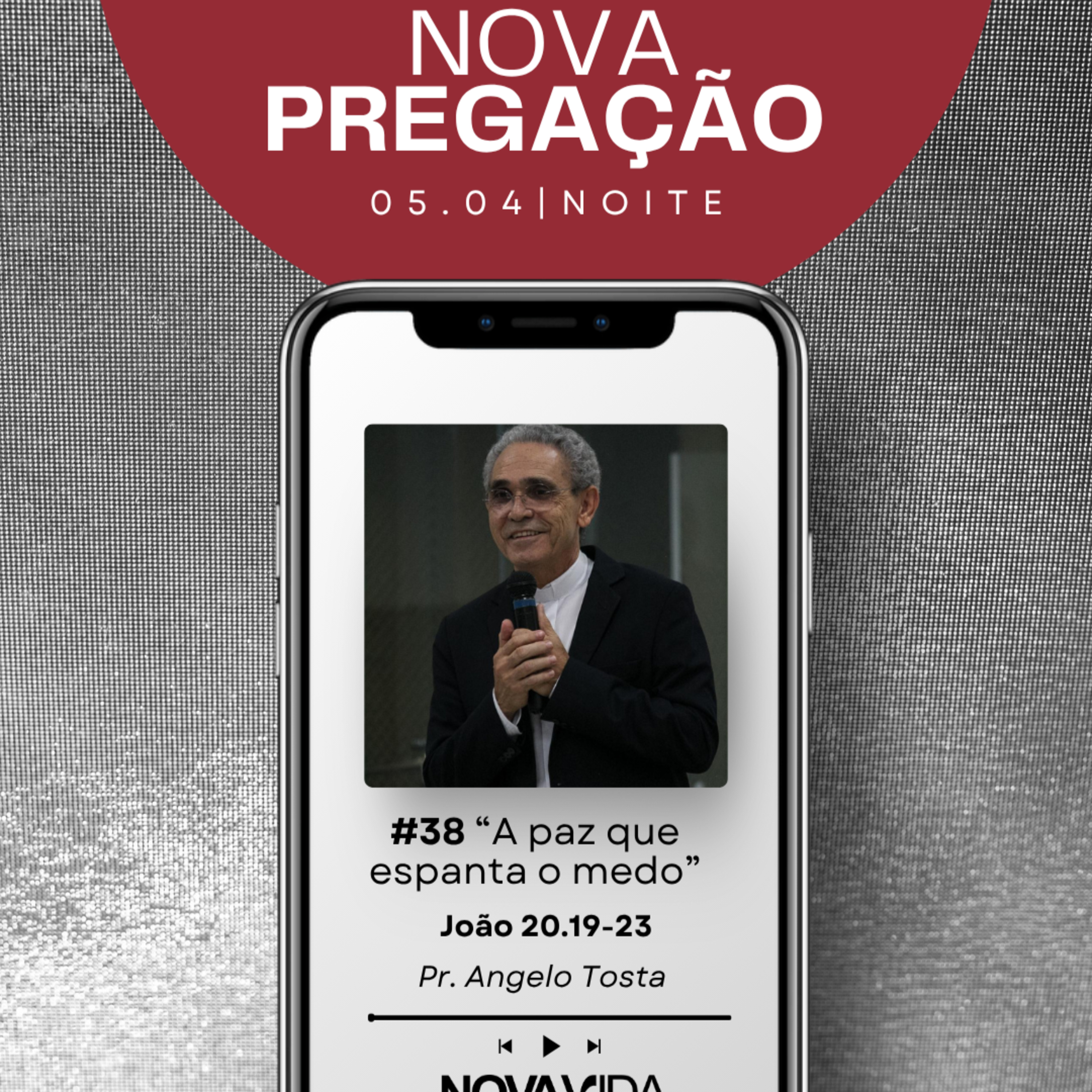 "A paz que espanta o medo" episode artwork