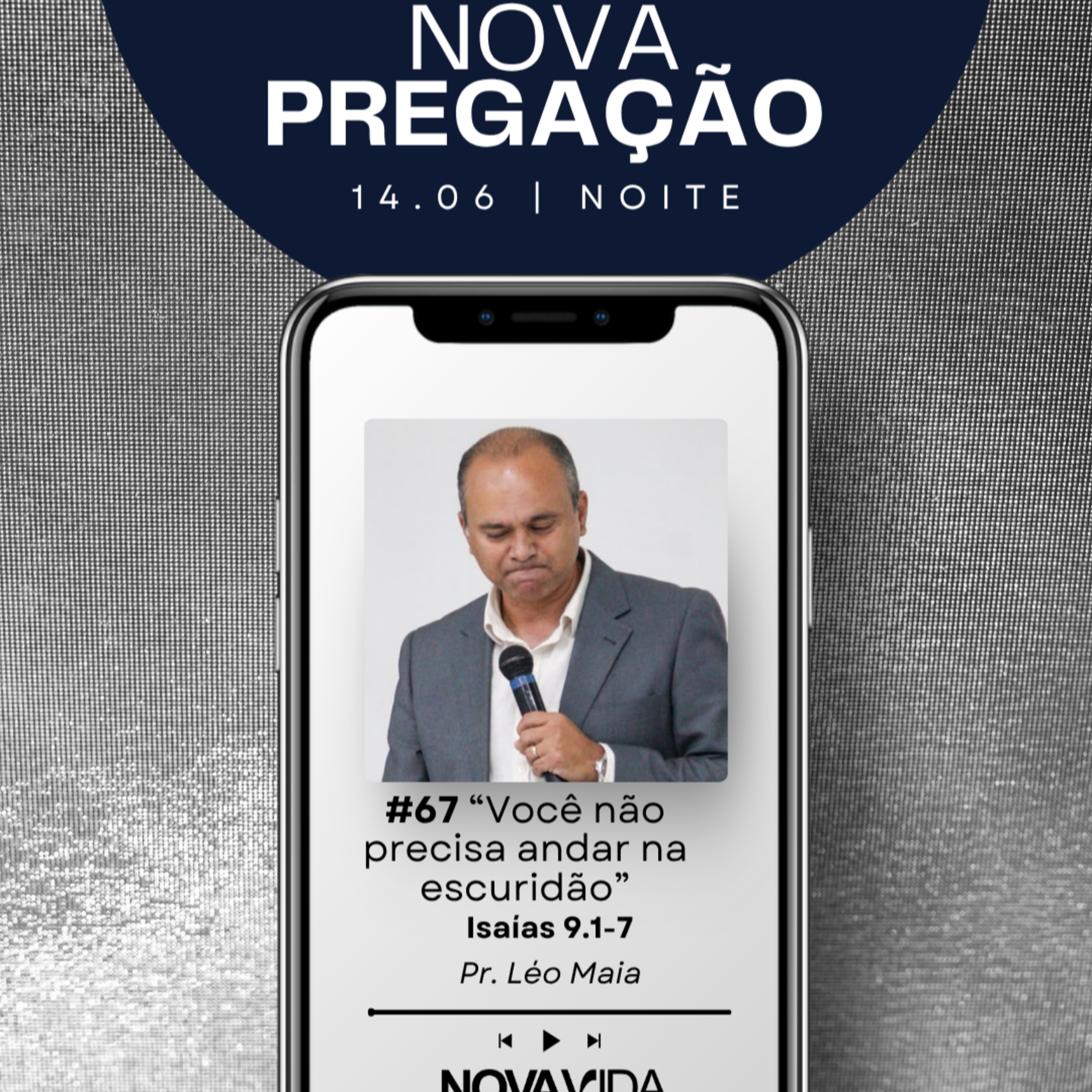 "Você não precisa andar na escuridão" episode artwork