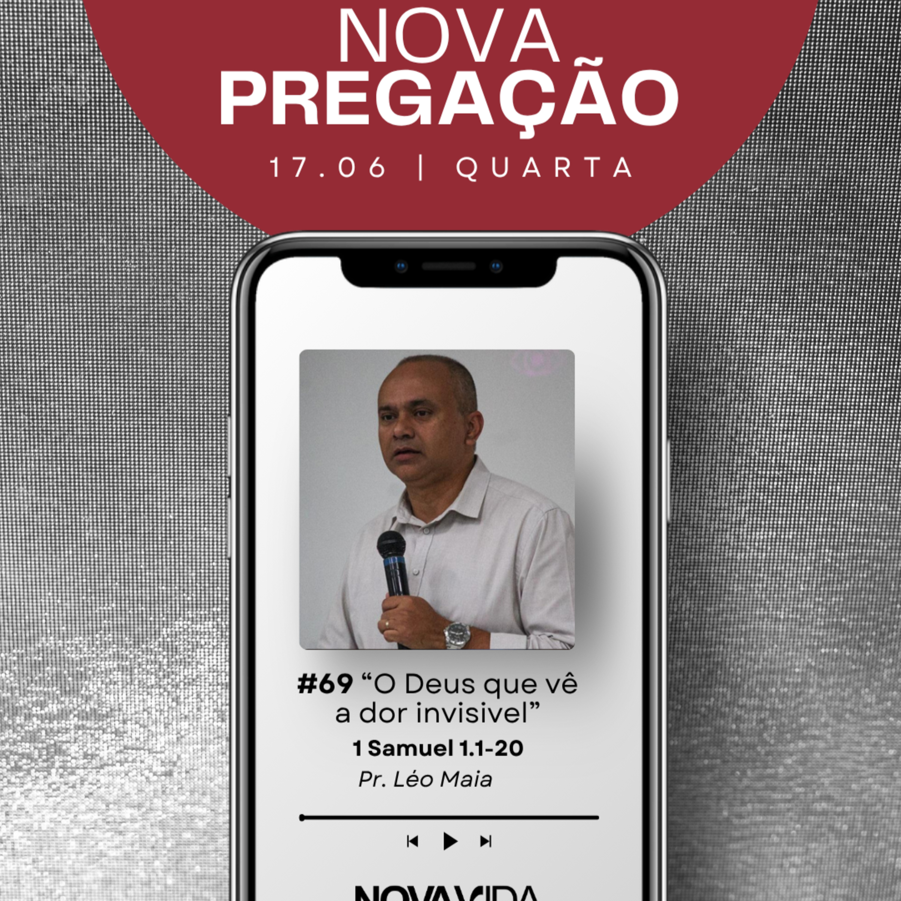 "O Deus que vê a dor invisível" episode artwork