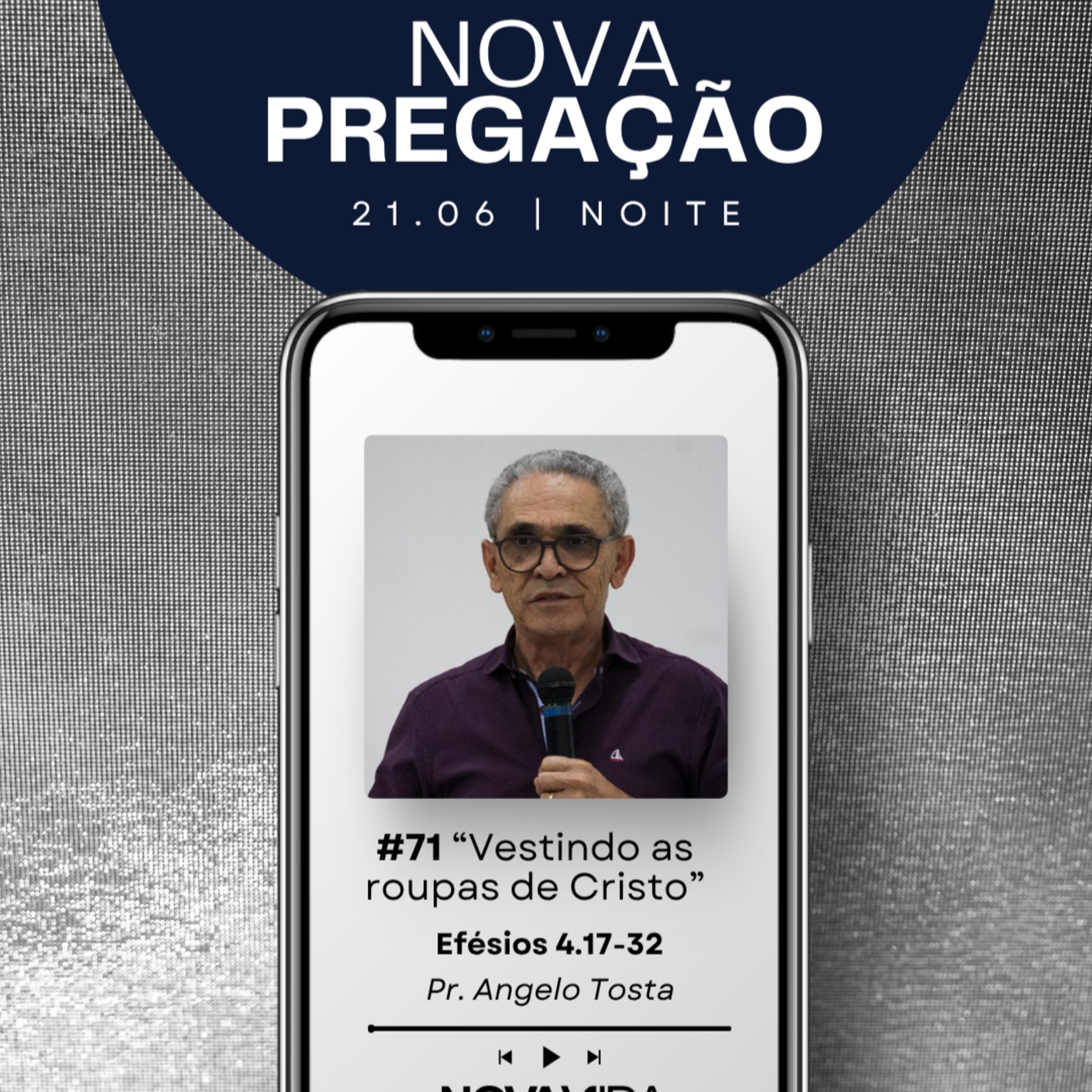 "Vestindo as roupas de Cristo" episode artwork