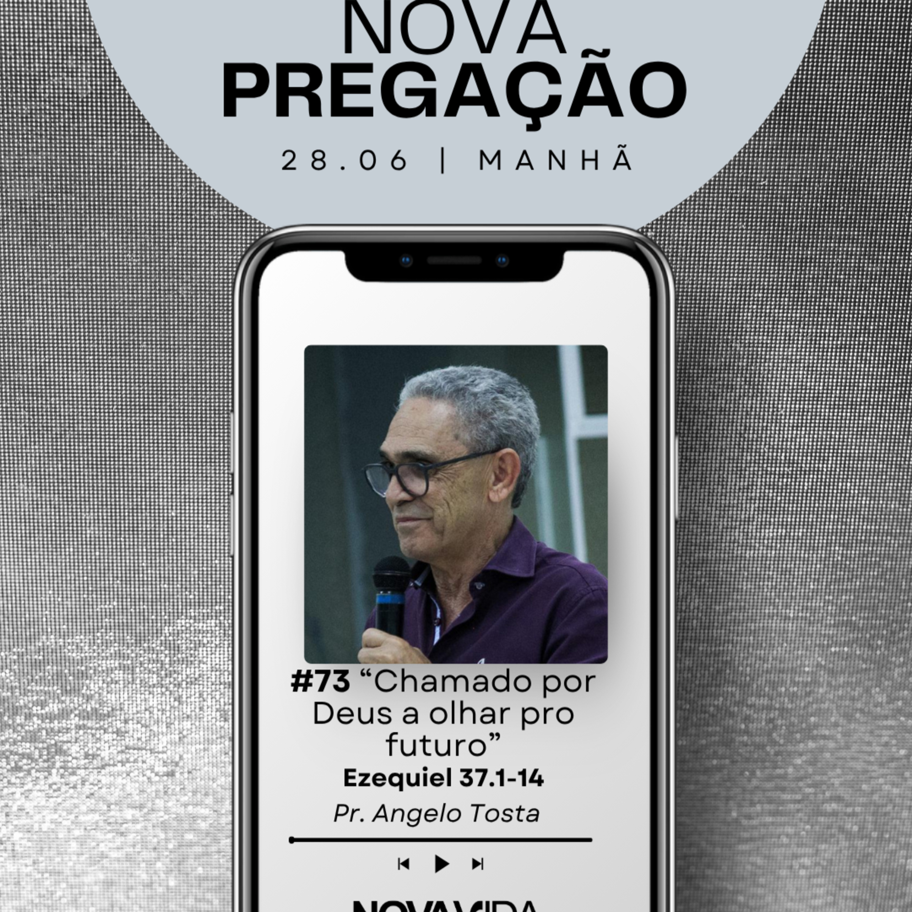 "Chamado por Deus a olhar pro futuro" episode artwork