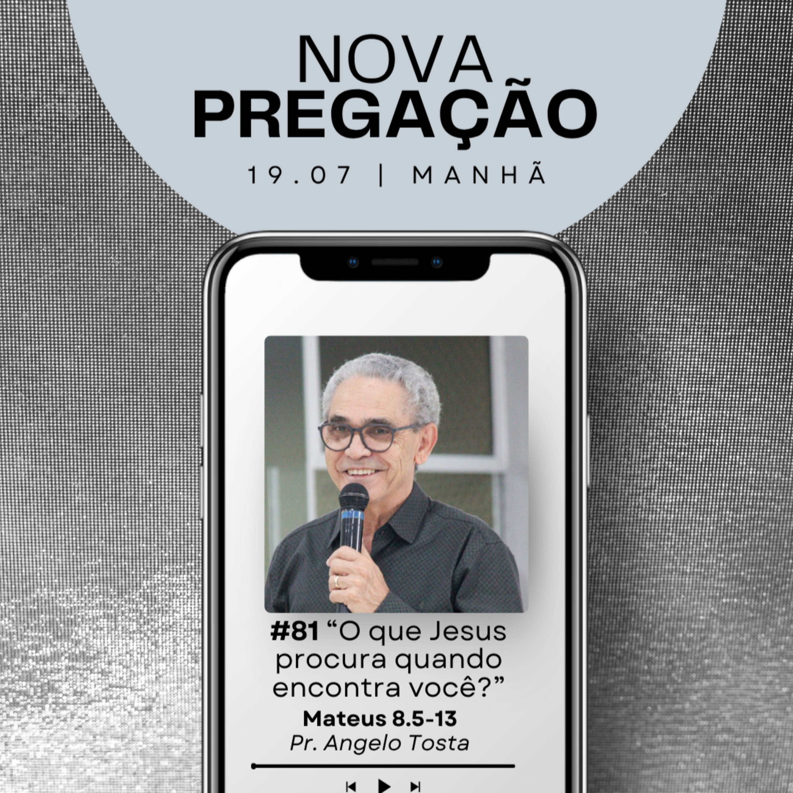 "O que Jesus procura quando encontra você?" episode artwork
