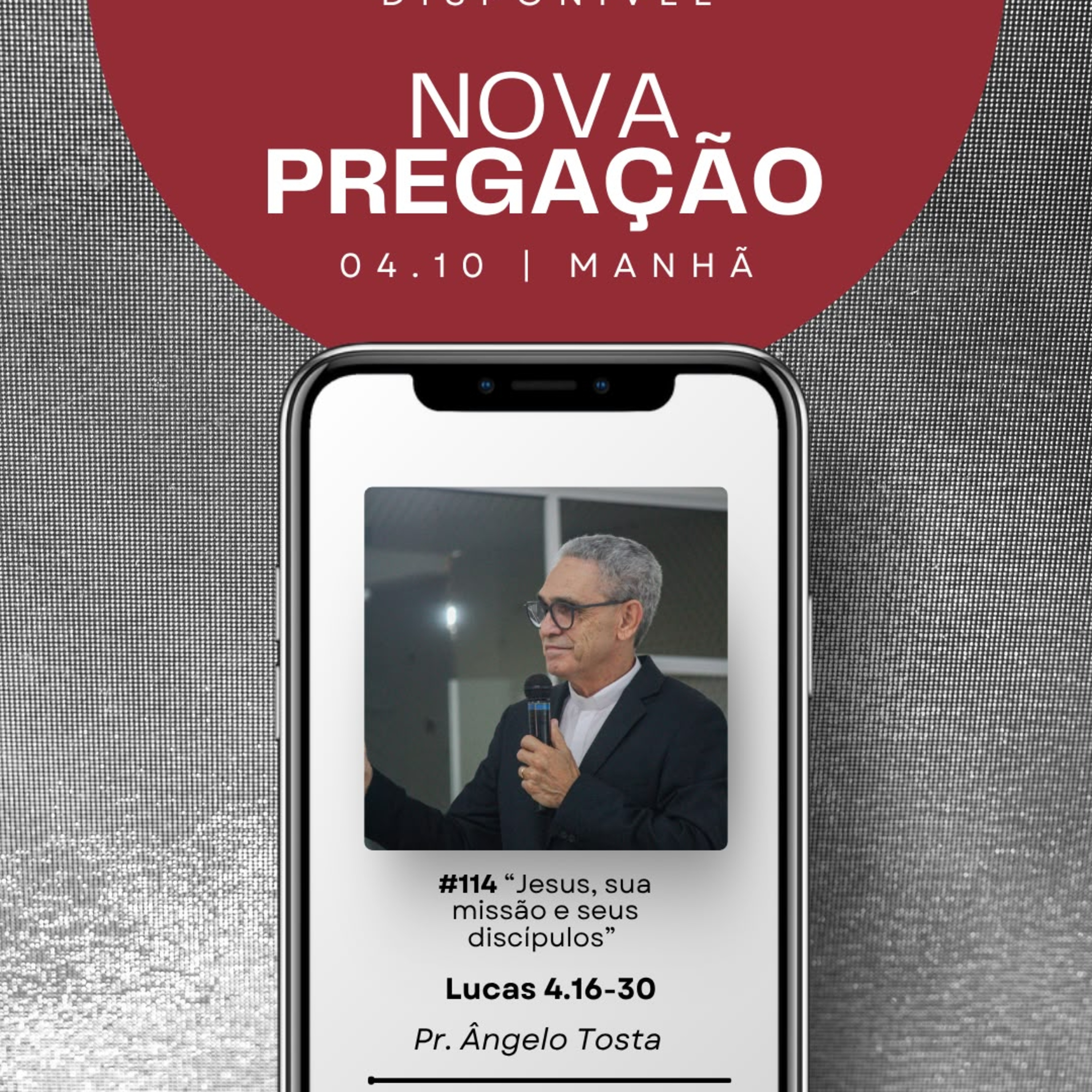 "Jesus, sua missão e seus discípulos" episode artwork