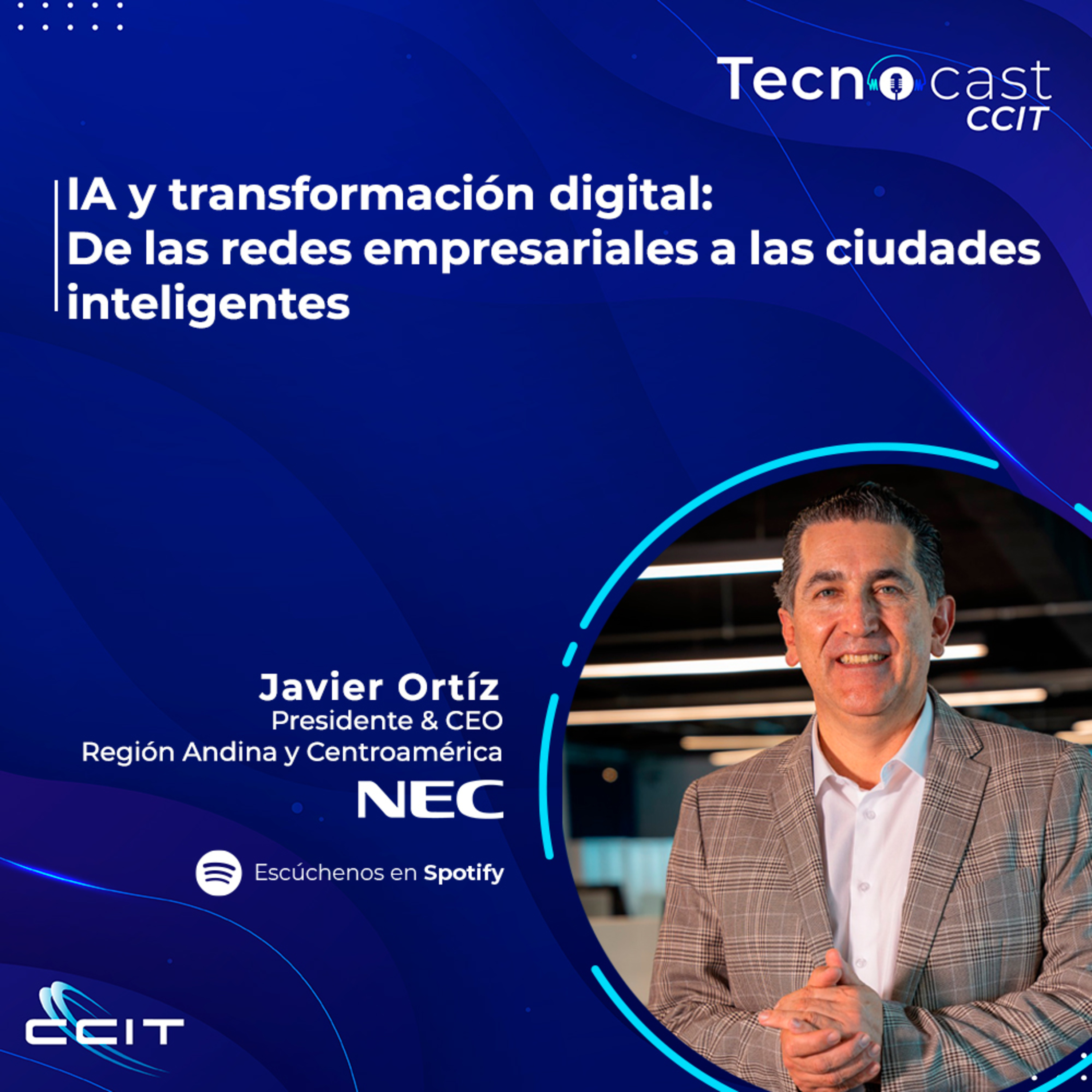 IA y transformación digital: De las redes empresariales a las ciudades inteligentes episode artwork