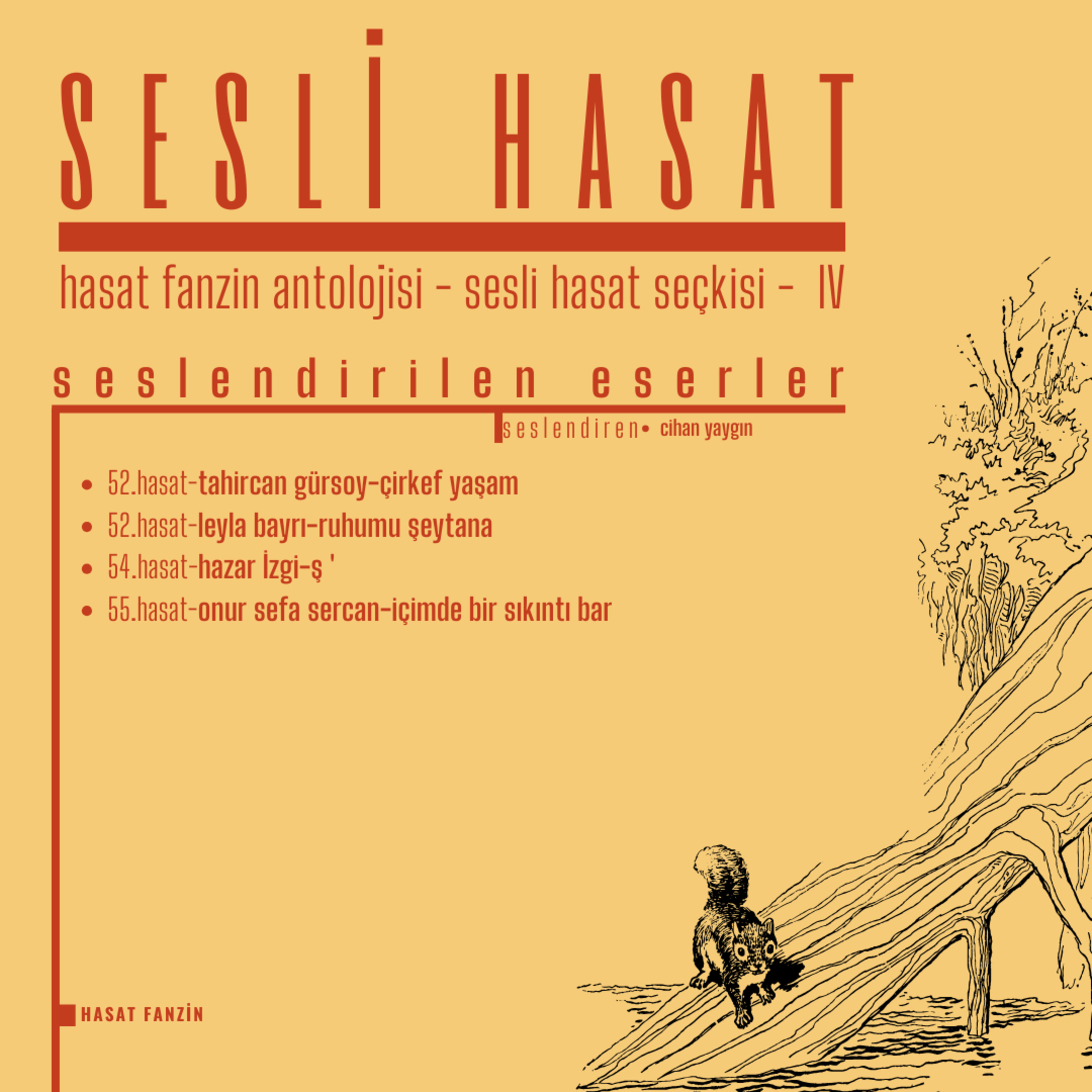 SESLİ HASAT - HASAT FANZİN ANTOLOJİSİ - SESLİ HASAT SEÇKİSİ - IV
