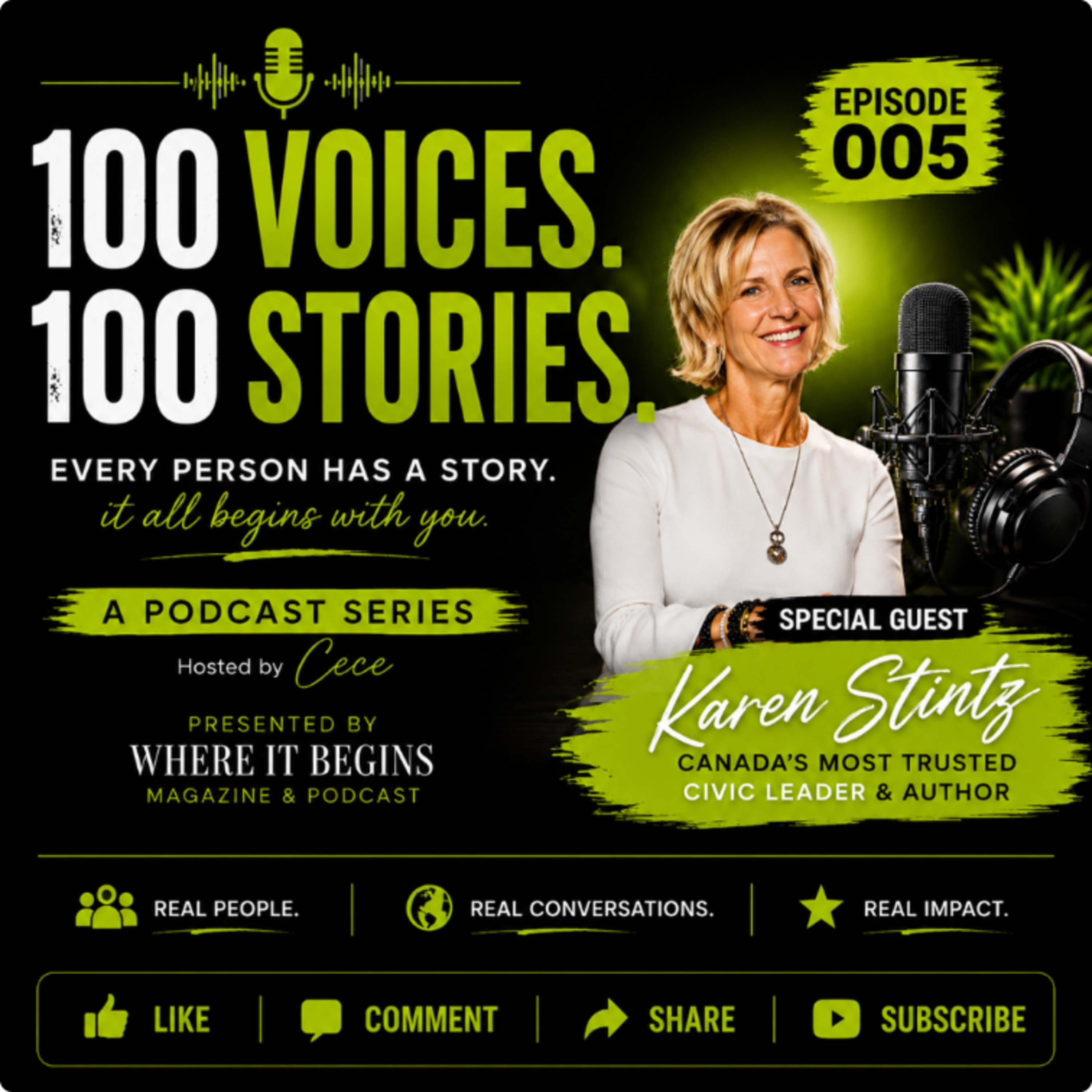 Episode 005 | Karen Stintz: Leadership, Toronto & Building Stronger Communities episode artwork
